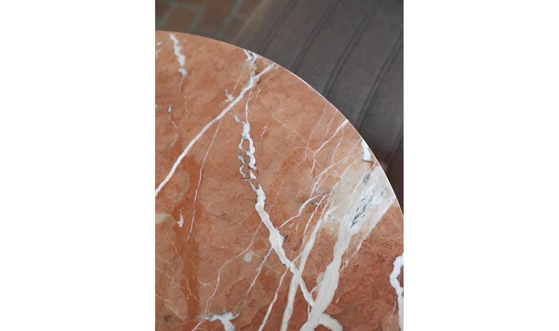 Sage Cafe Table Rosso Alicante Red Marble by Moe's Home Collection - view 8