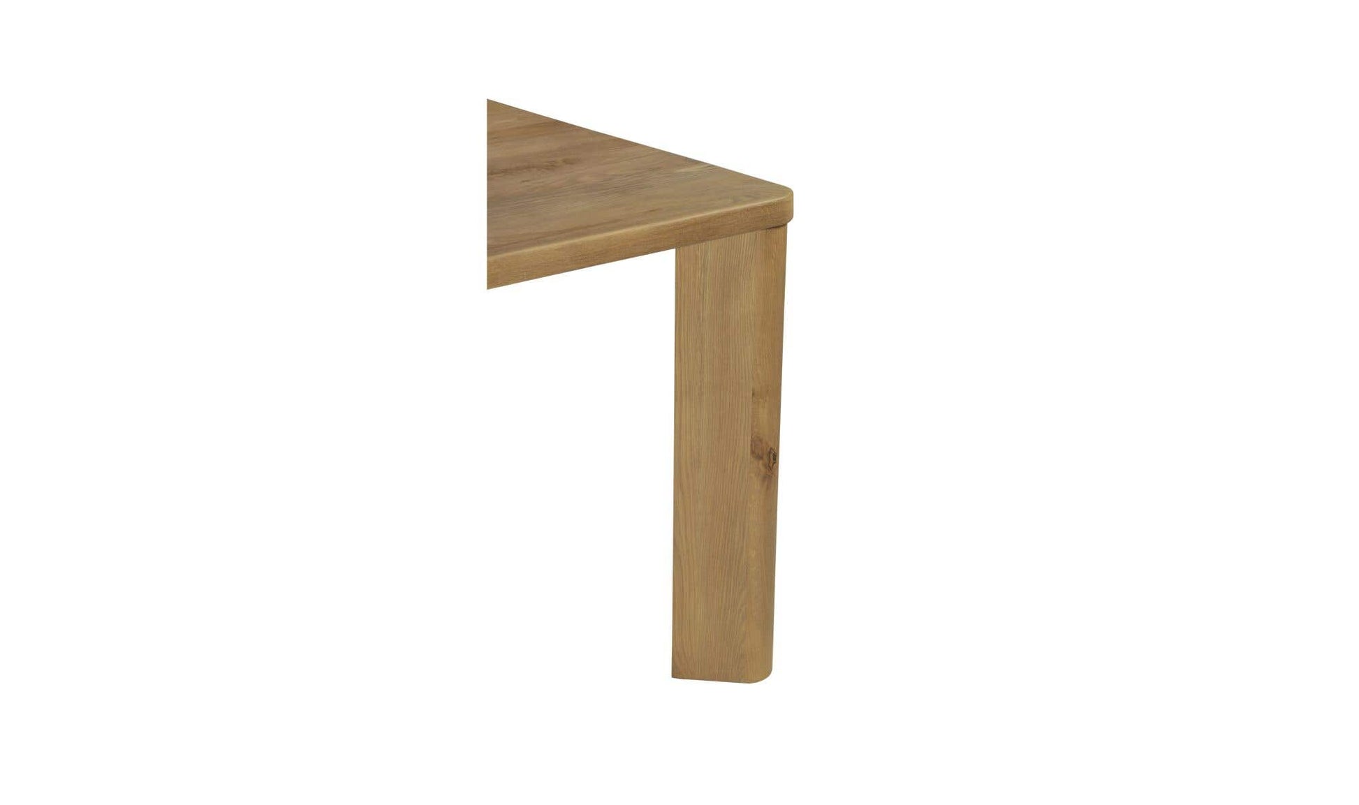 Segment Dining Table Wood Small Heritage Brown by Moe's Home Collection - view 12