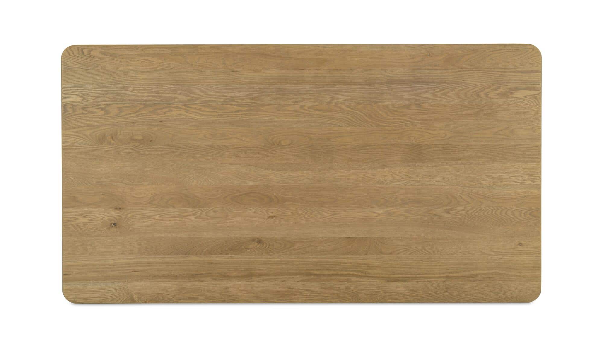 Segment Dining Table Wood Small Heritage Brown by Moe's Home Collection - view 11
