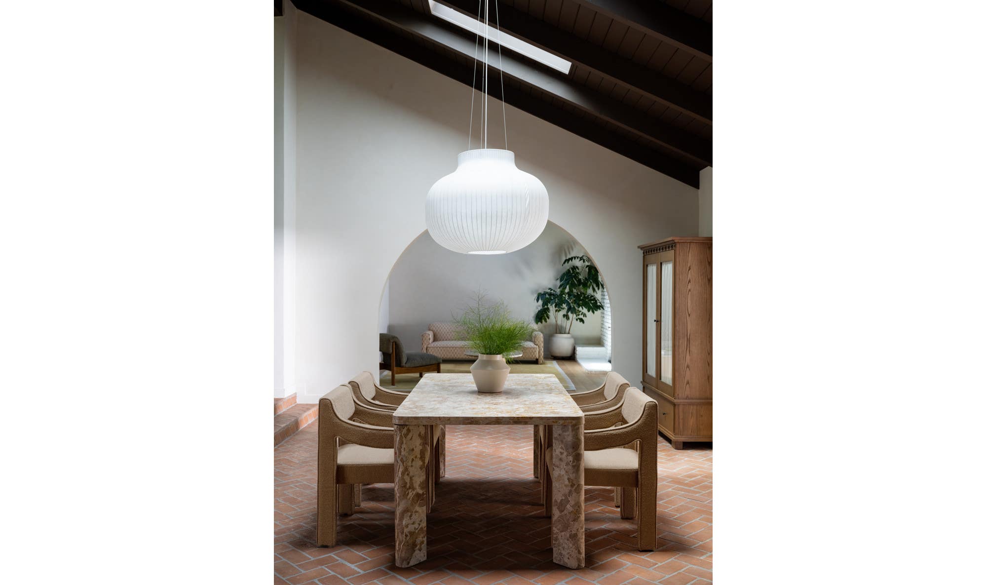 Segment Dining Table Panther Stone Beige by Moe's Home Collection - view 12