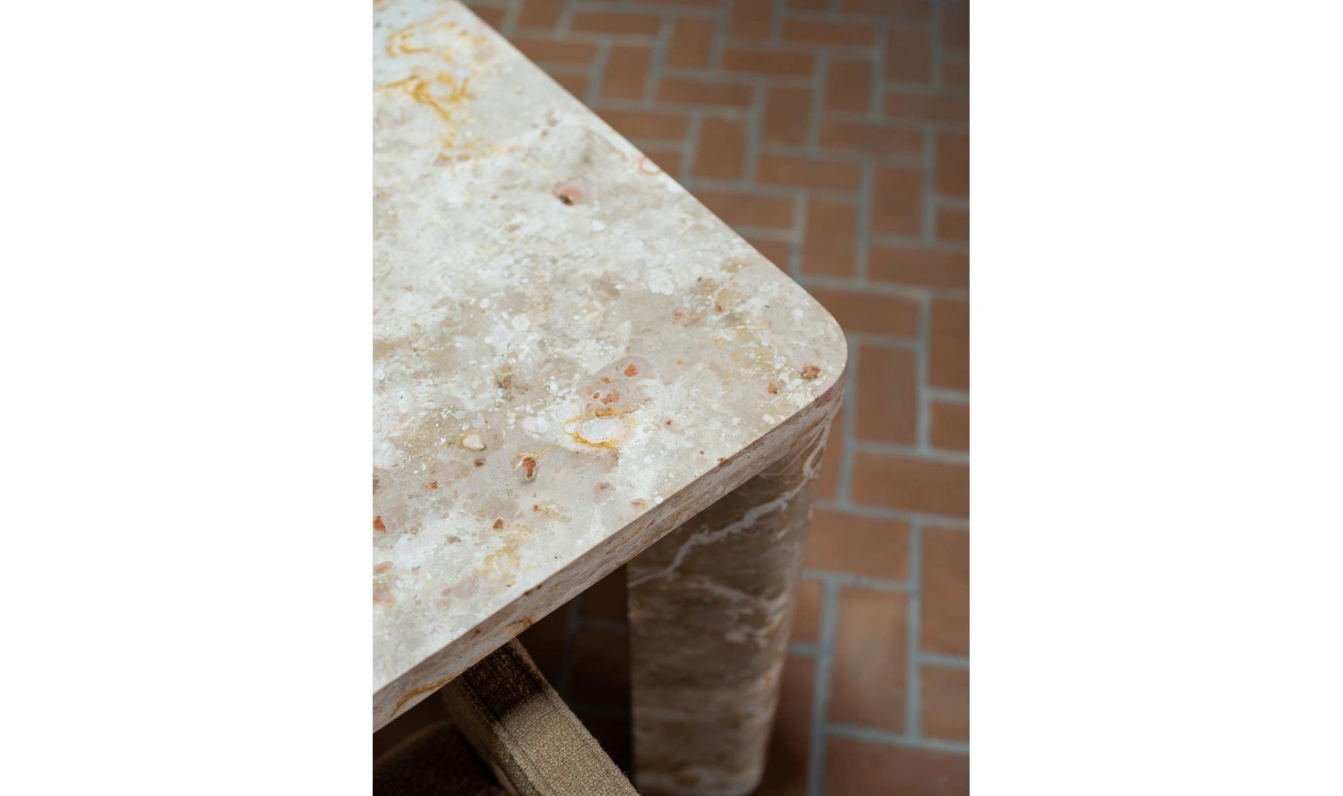 Segment Dining Table Panther Stone Beige by Moe's Home Collection - view 14