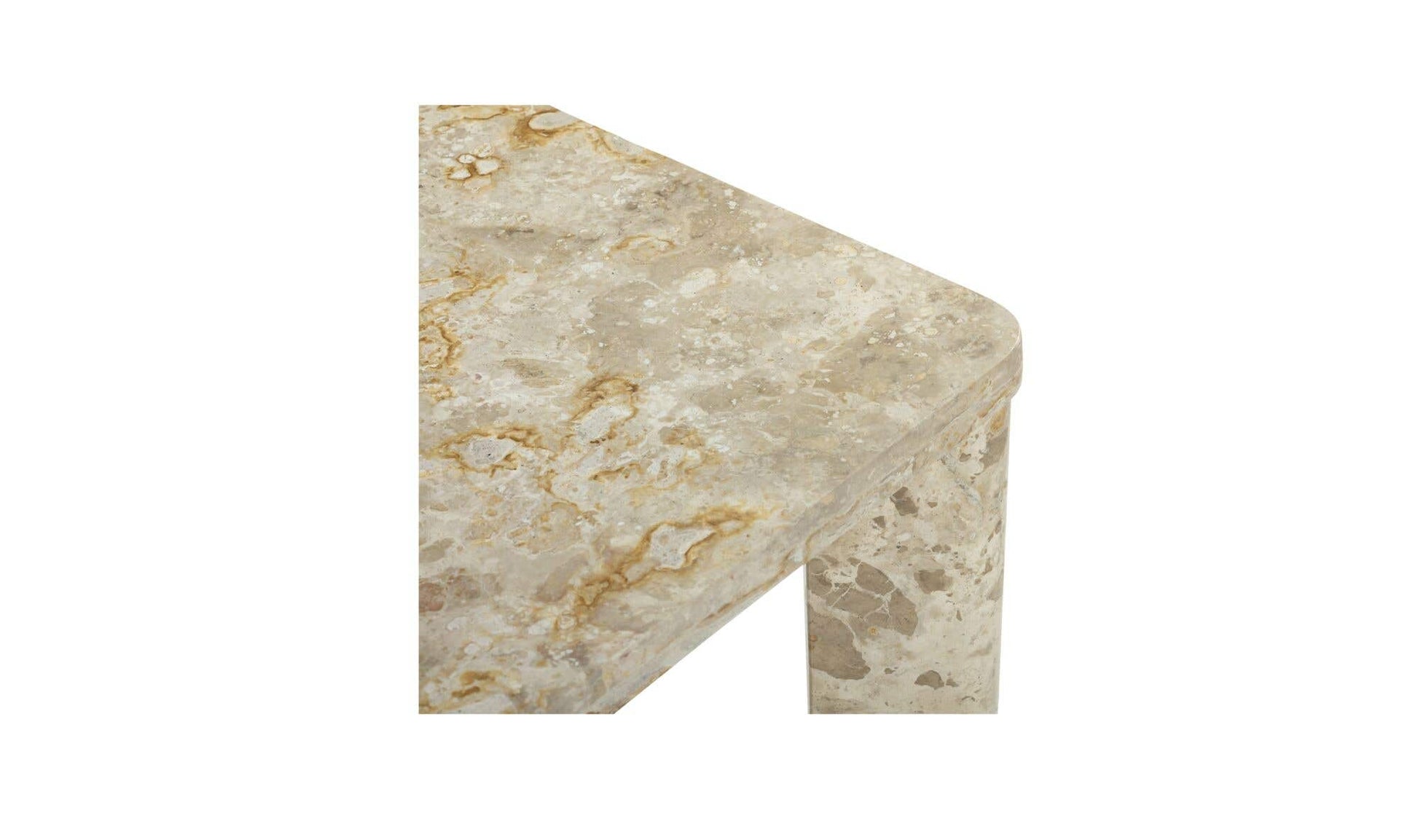Segment Dining Table Panther Stone Beige by Moe's Home Collection - view 20