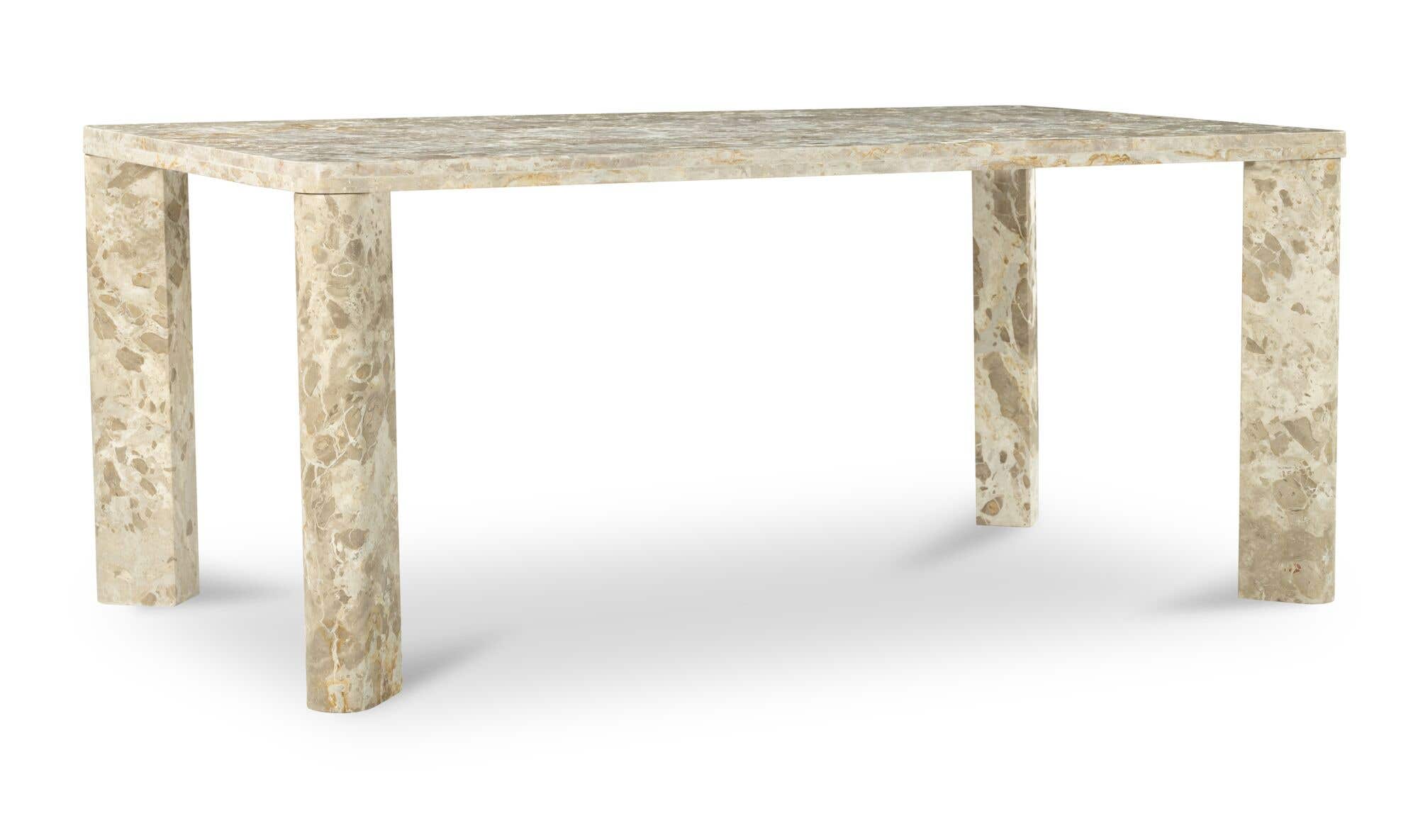 Segment Dining Table Panther Stone Beige by Moe's Home Collection - view 16