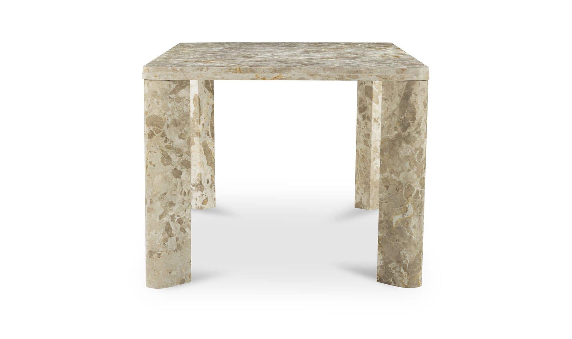 Segment Dining Table Panther Stone Beige by Moe's Home Collection - view 18