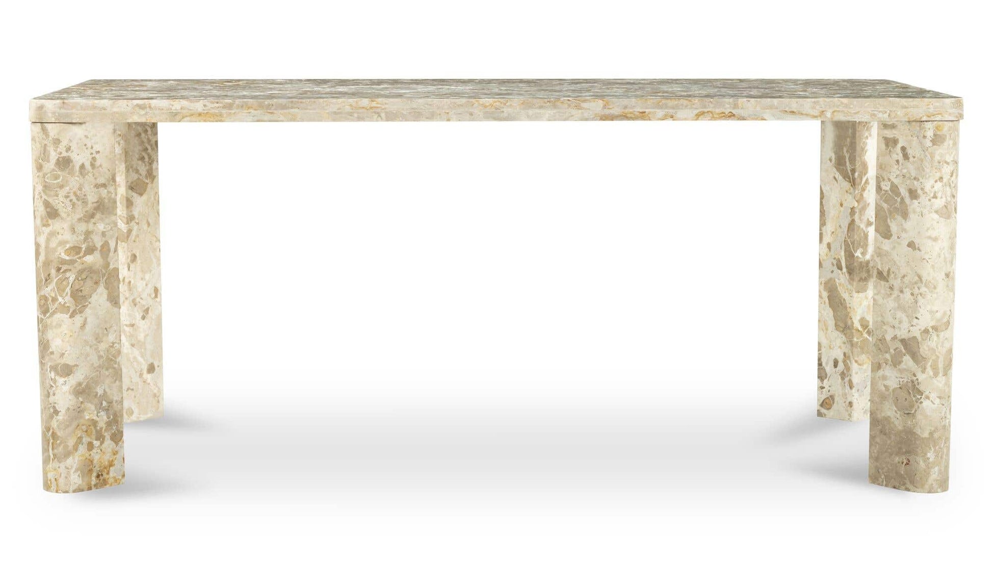 Segment Dining Table Panther Stone Beige by Moe's Home Collection - view 9