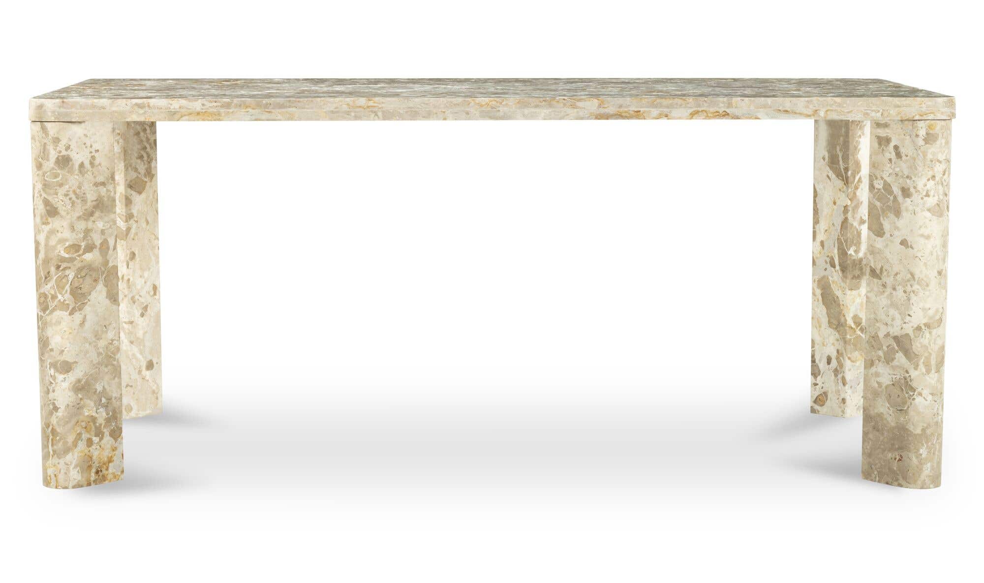 Segment Dining Table Panther Stone Beige by Moe's Home Collection - view 9