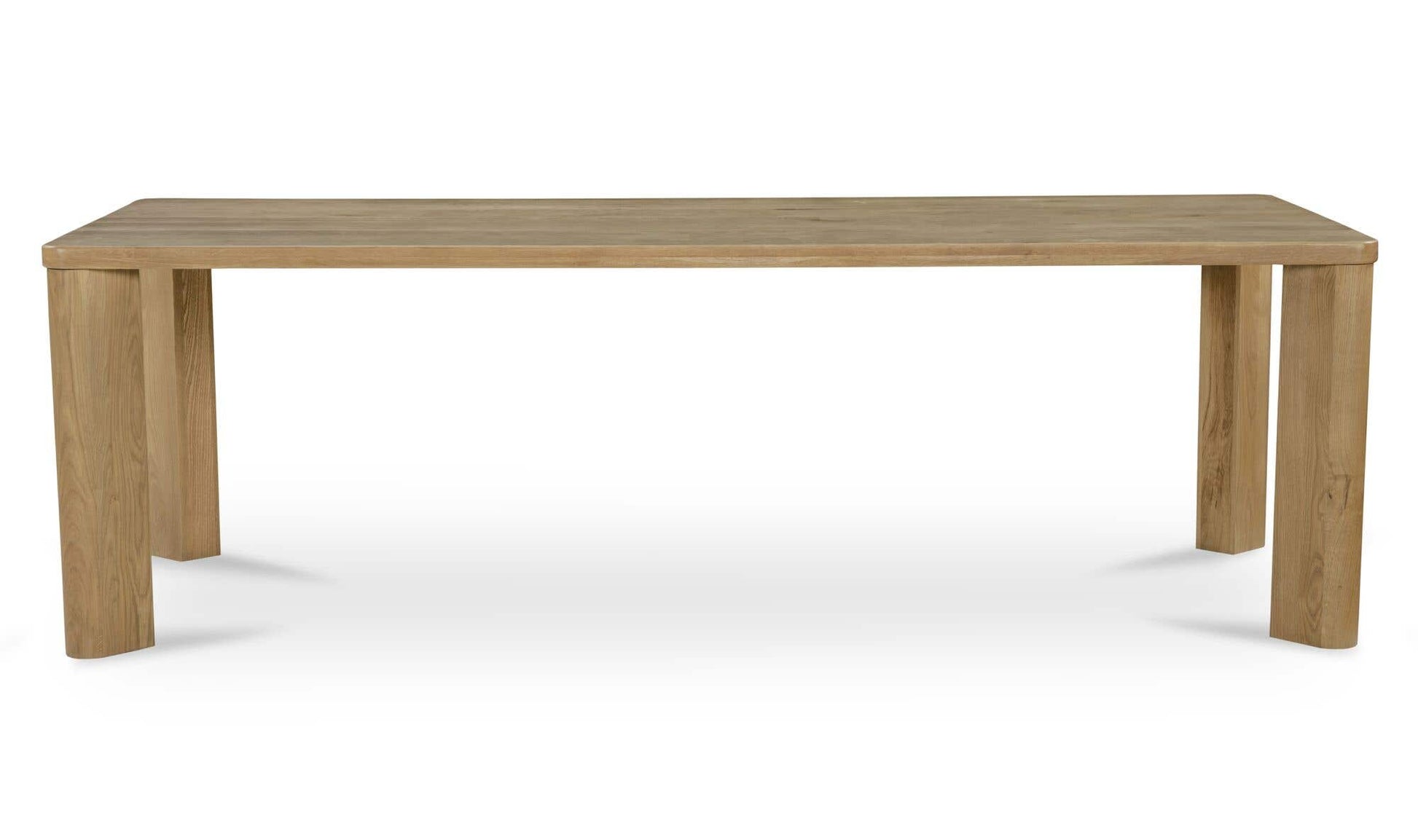 Segment Dining Table Wood Large Heritage Brown by Moe's Home Collection - view 6