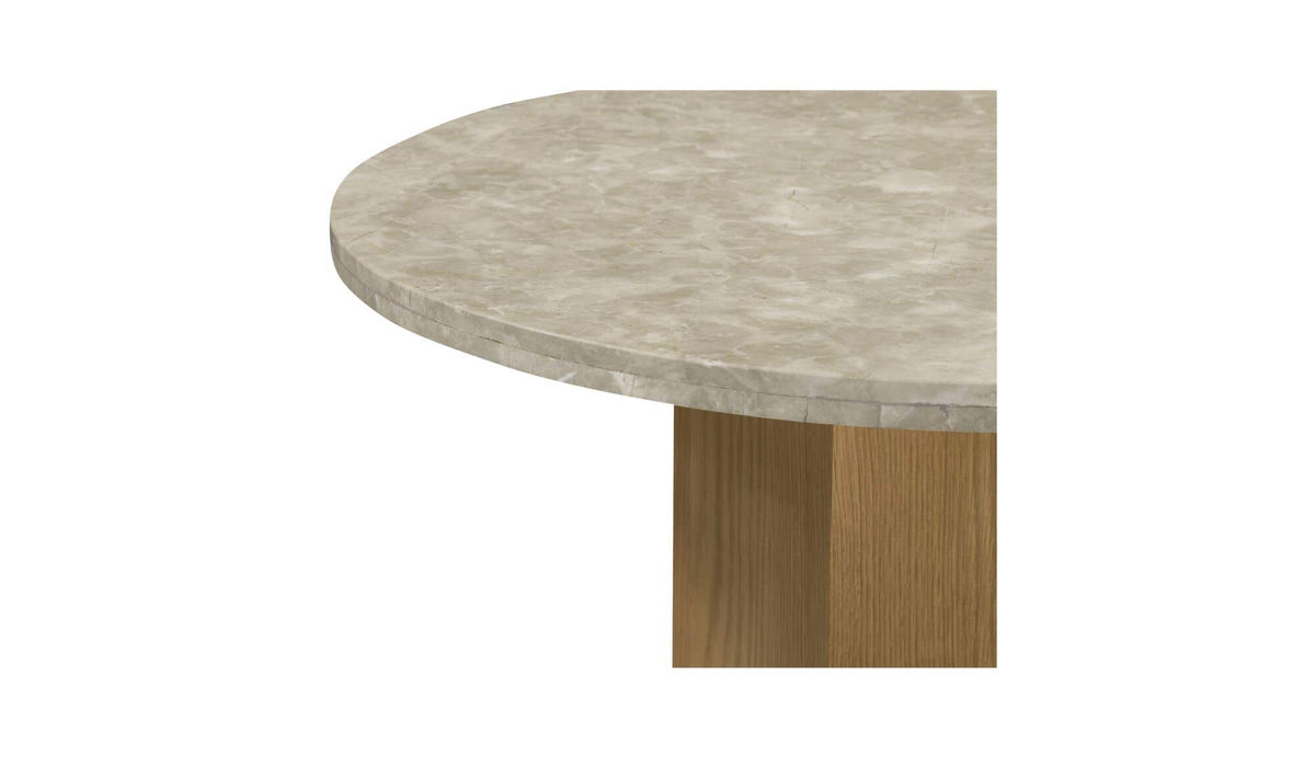 Brando Dining Table Small Silk Grey Marble by Moe's Home Collection - view 8