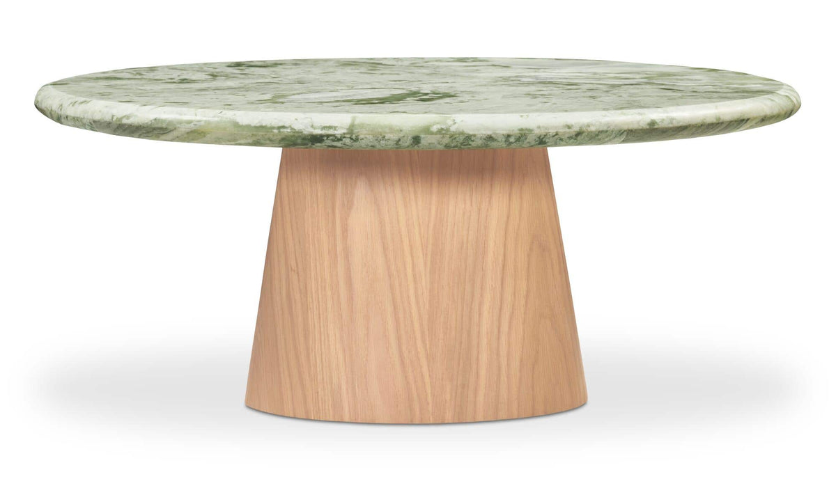Kaleta Coffee Table Green Onyx Marble by Moe's Home Collection - view 5