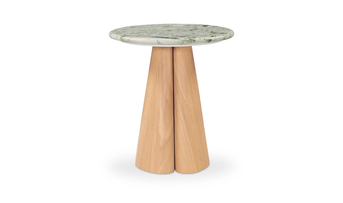 Kaleta Side Table Green Onyx Marble by Moe's Home Collection - view 2