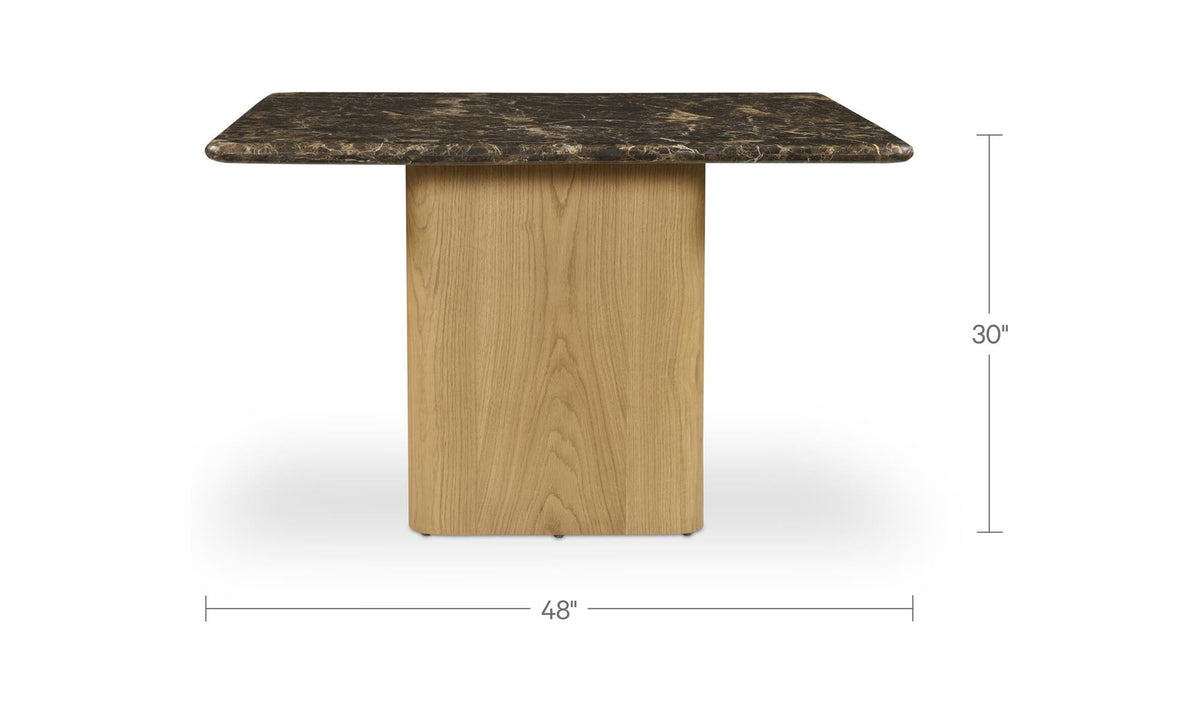 Culver Dining Table Emperador Marble by Moe's Home Collection - view 11