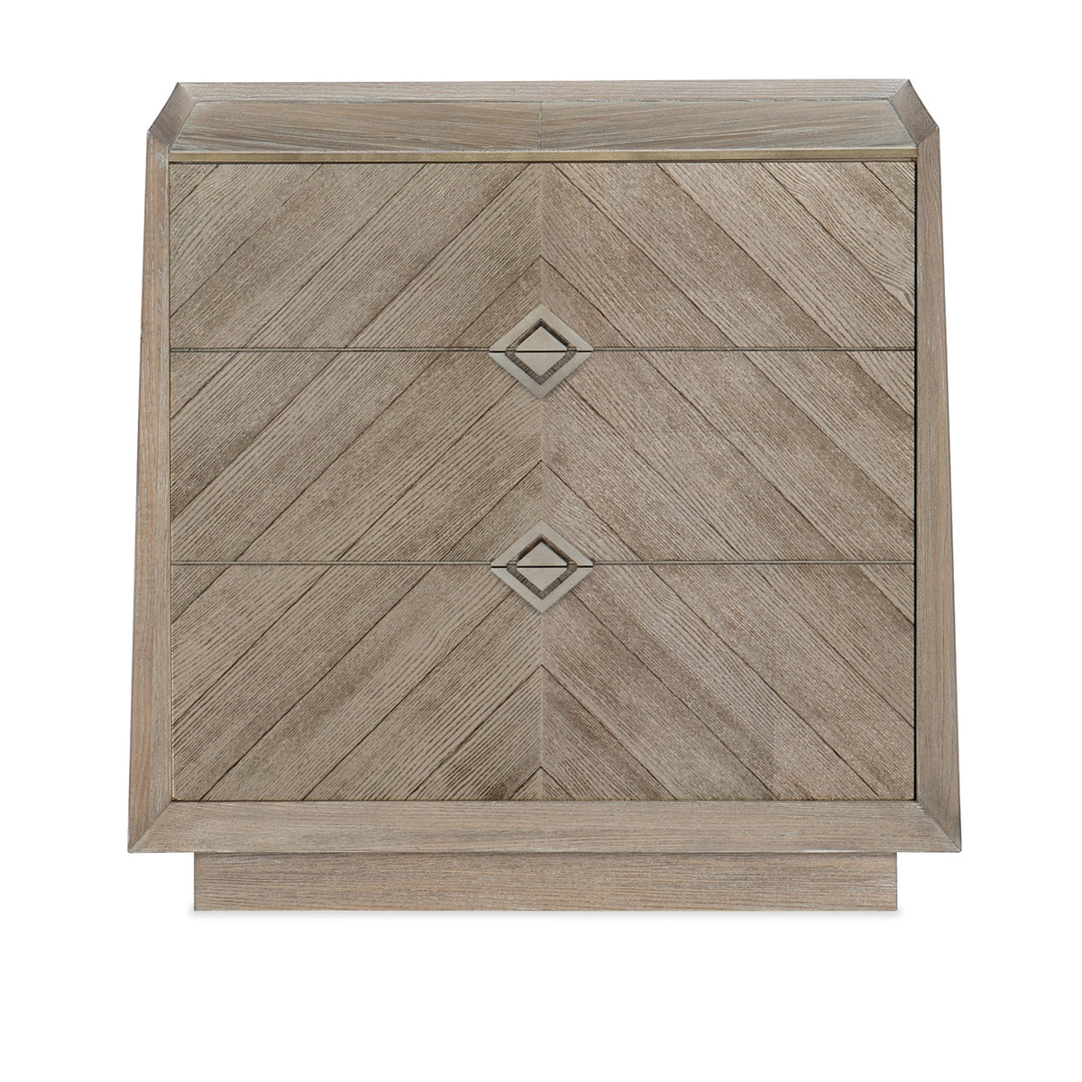 Crossed Purposes Ash Driftwood Nightstand 28" by Caracole