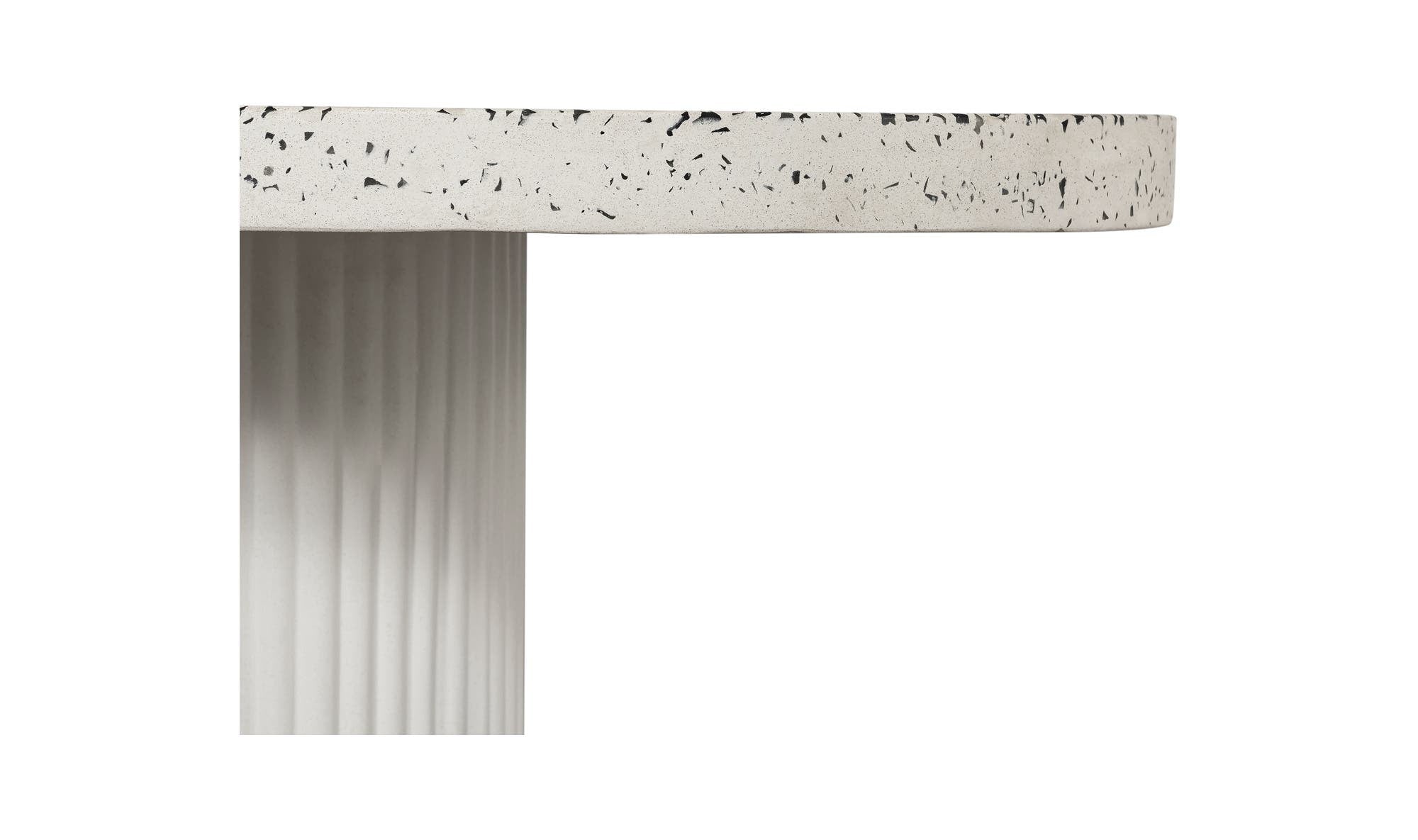 Lyon Outdoor Dining Table White Terrazzo by Moe's Home Collection - view 14