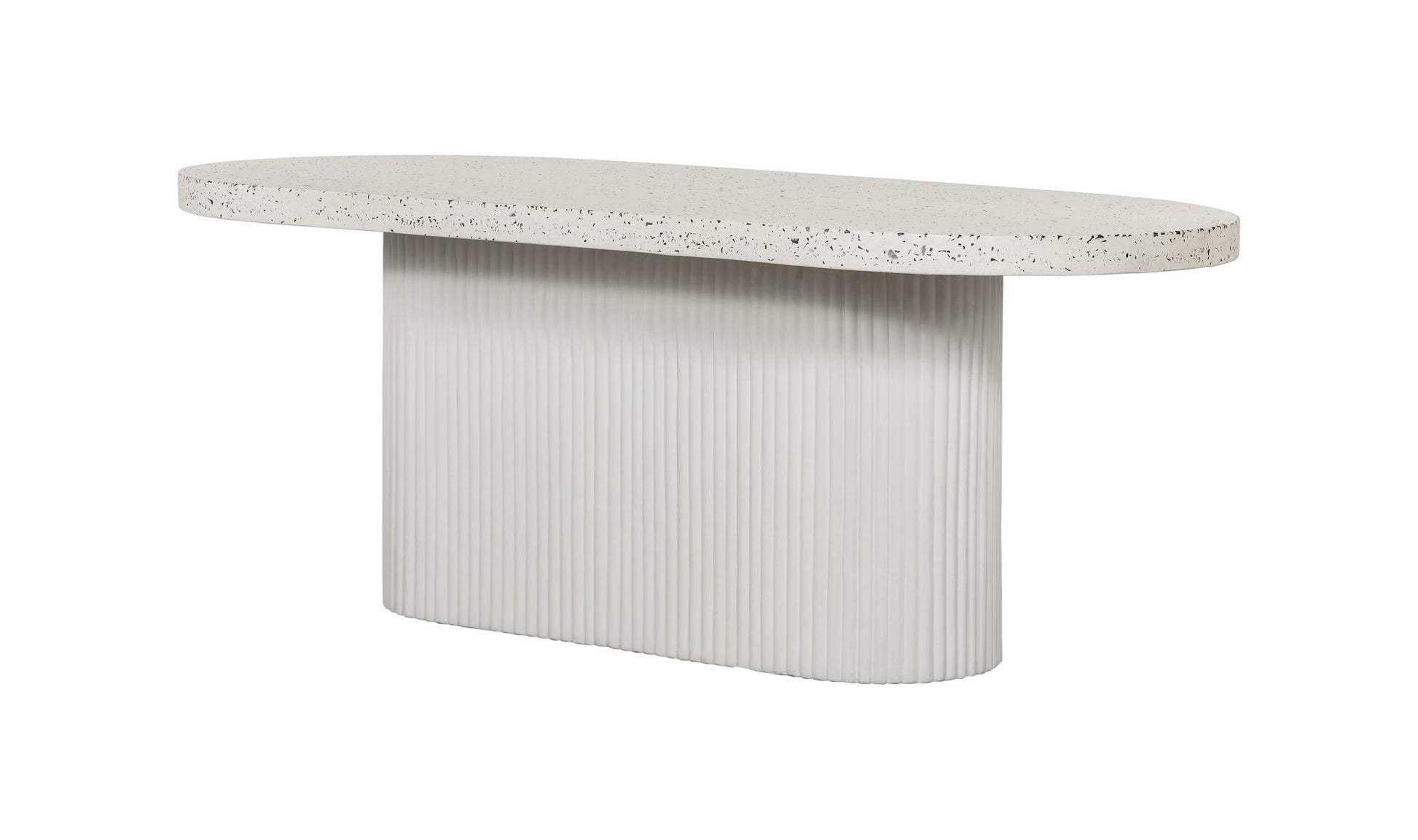 Lyon Outdoor Dining Table White Terrazzo by Moe's Home Collection - view 11