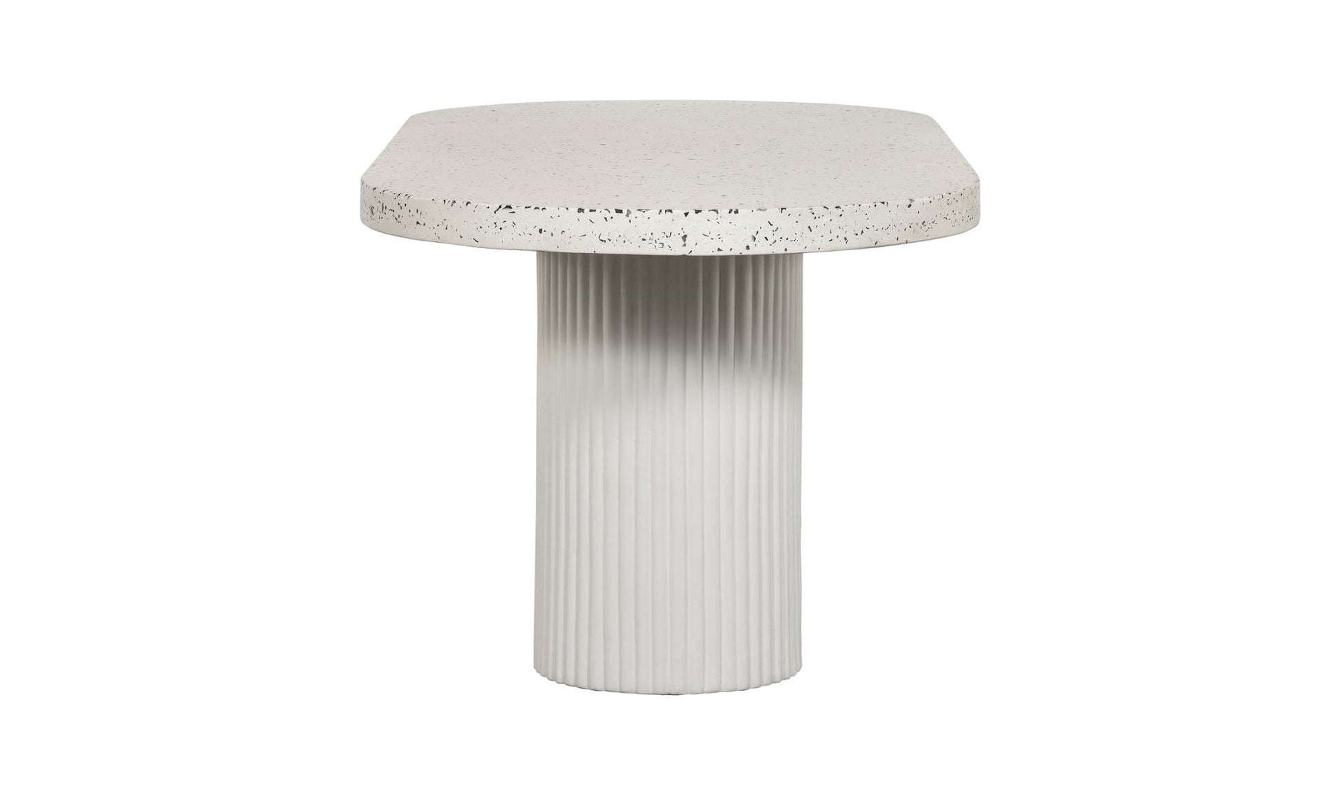 Lyon Outdoor Dining Table White Terrazzo by Moe's Home Collection - view 12