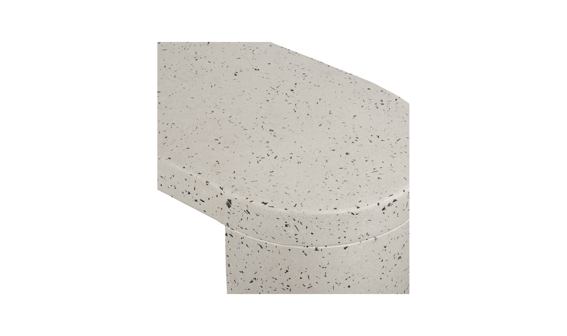 Lyon Outdoor Bench White Terrazzo by Moe's Home Collection - view 21