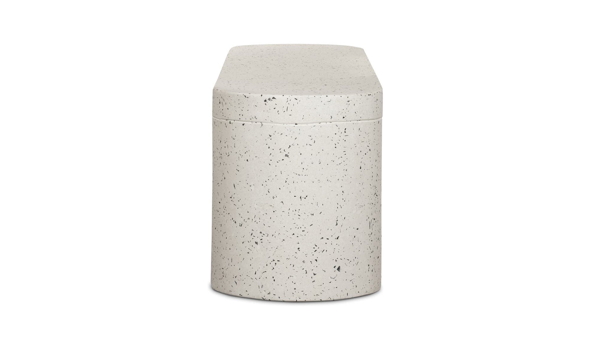 Lyon Outdoor Bench White Terrazzo by Moe's Home Collection - view 19