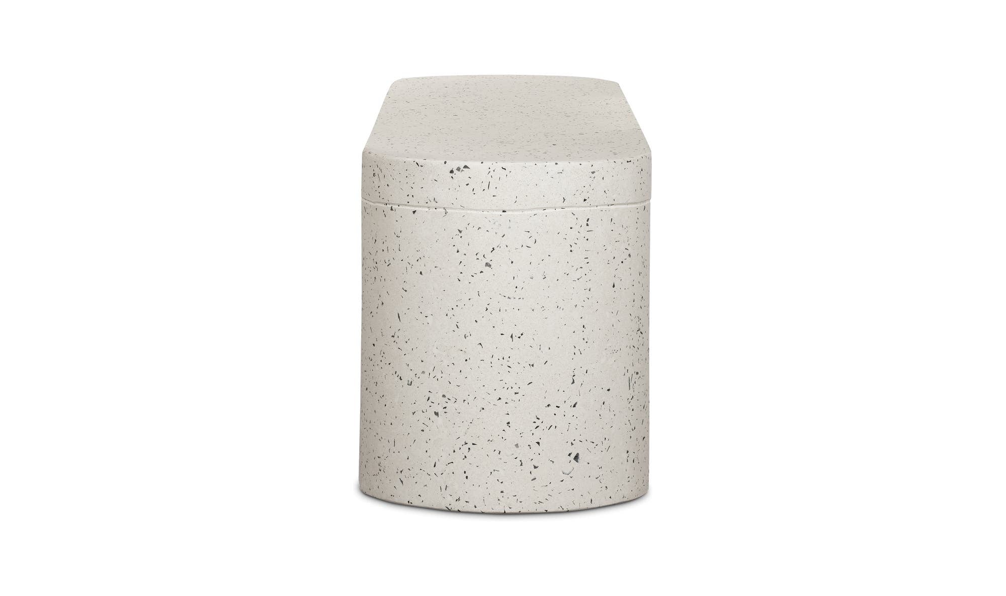 Lyon Outdoor Bench White Terrazzo by Moe's Home Collection - view 19