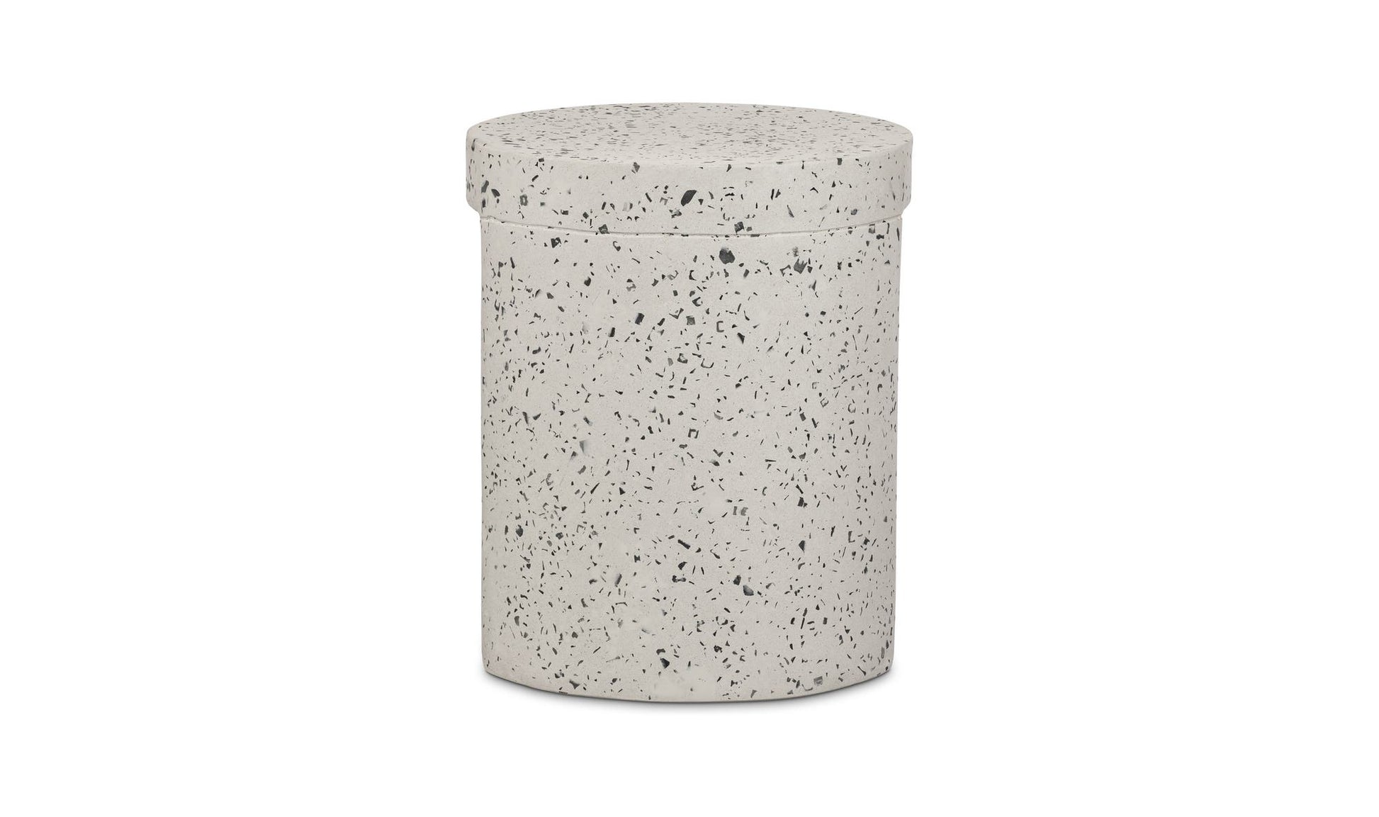 Lyon Outdoor Stool White Terrazzo by Moe's Home Collection - view 17