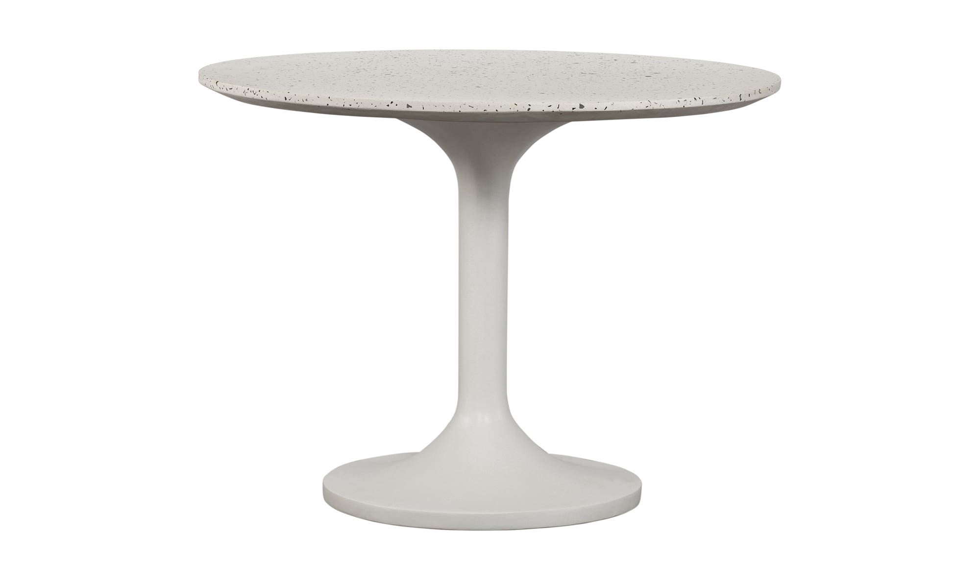 Tuli Outdoor Cafe Table White Terrazzo by Moe's Home Collection - view 5