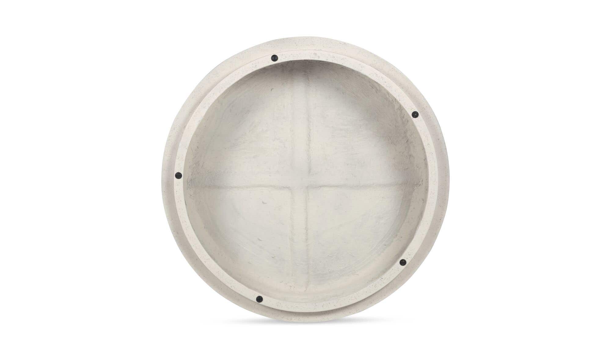Cosmo Outdoor Coffee Table Off White by Moe's Home Collection - view 12