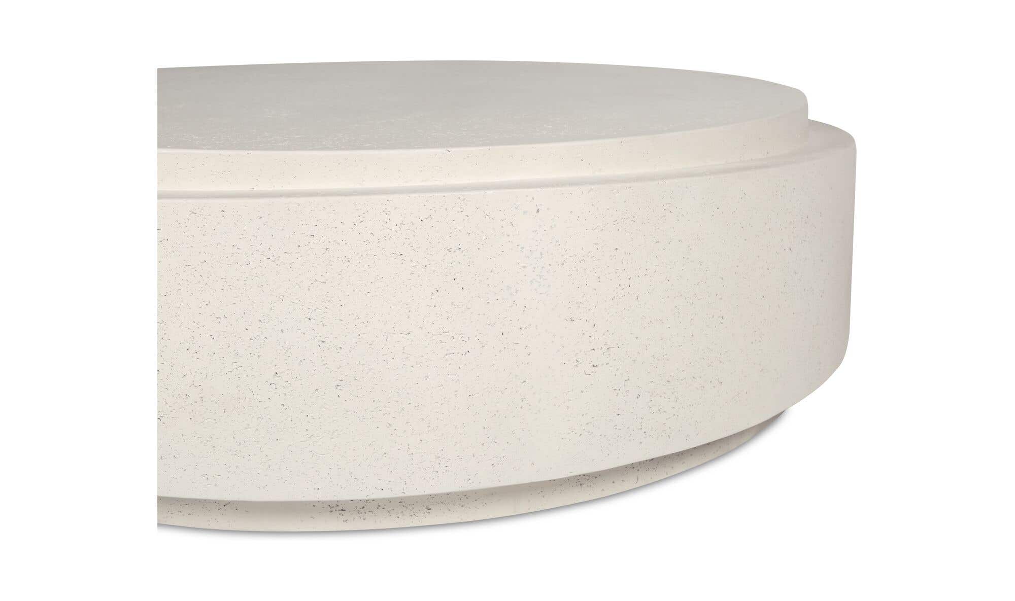 Cosmo Outdoor Coffee Table Off White by Moe's Home Collection - view 14