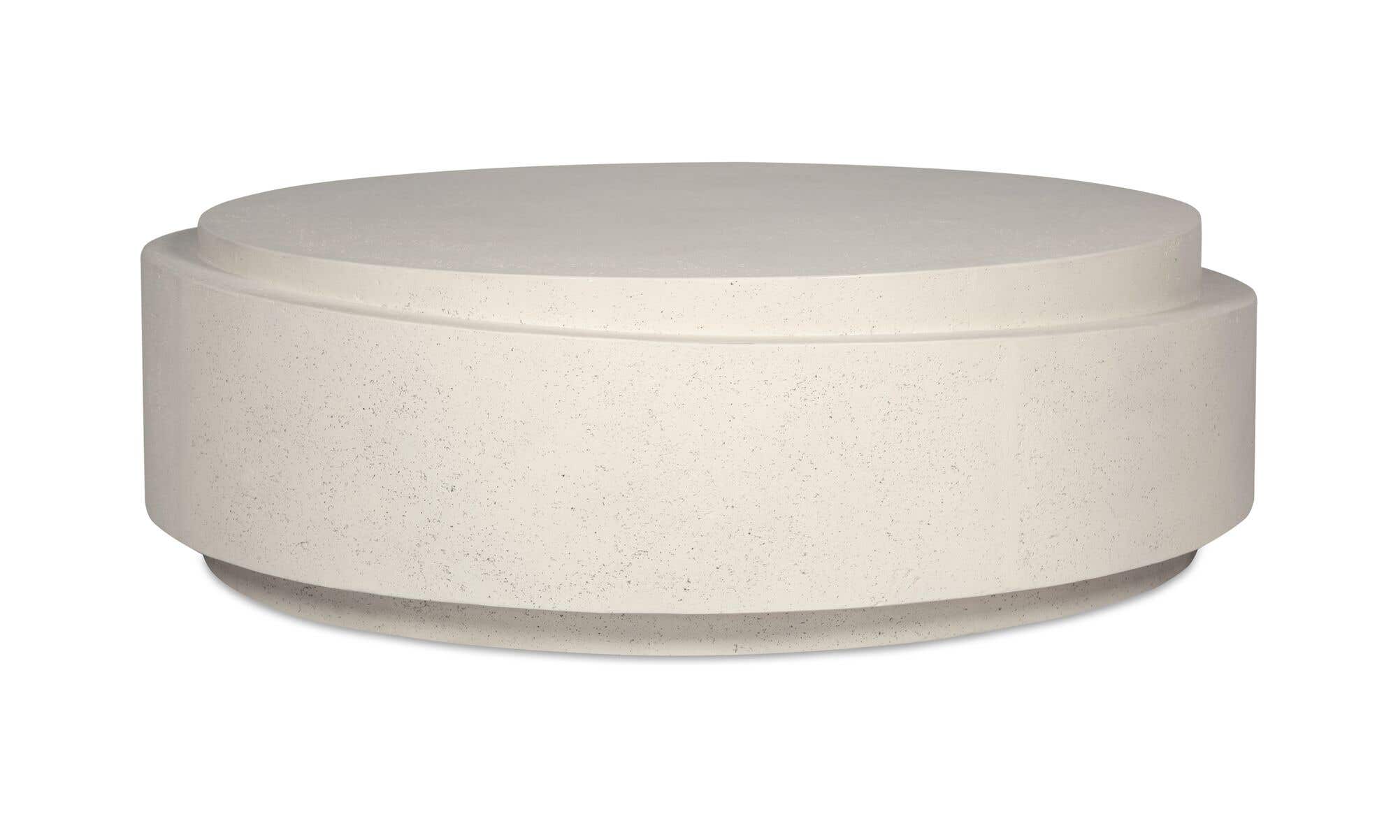 Cosmo Outdoor Coffee Table Off White by Moe's Home Collection - view 10