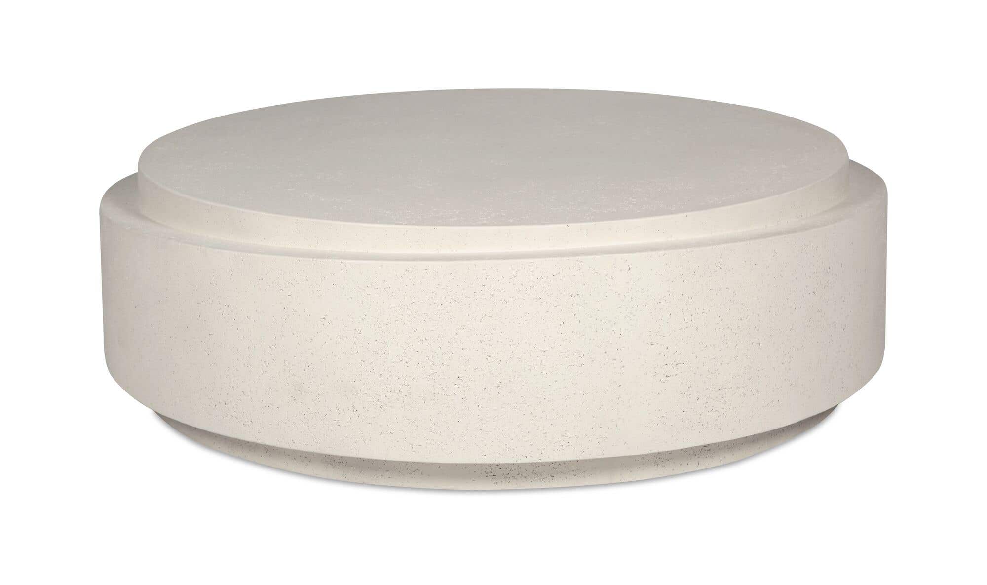 Cosmo Outdoor Coffee Table Off White by Moe's Home Collection - view 6
