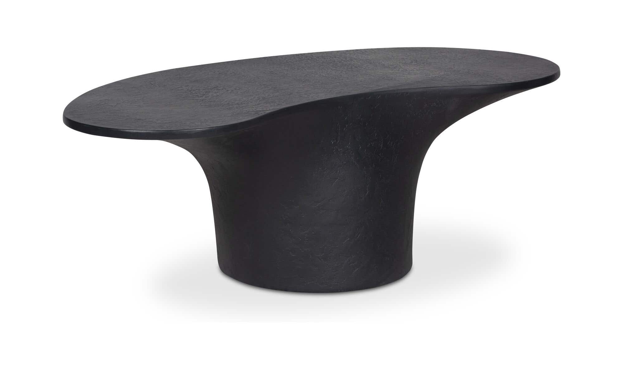 Yumi Outdoor Coffee Table Black by Moe's Home Collection - view 8
