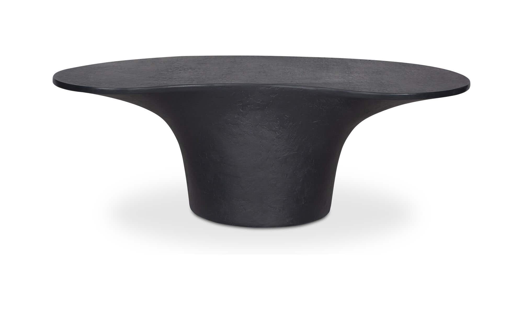 Yumi Outdoor Coffee Table Black by Moe's Home Collection - view 5
