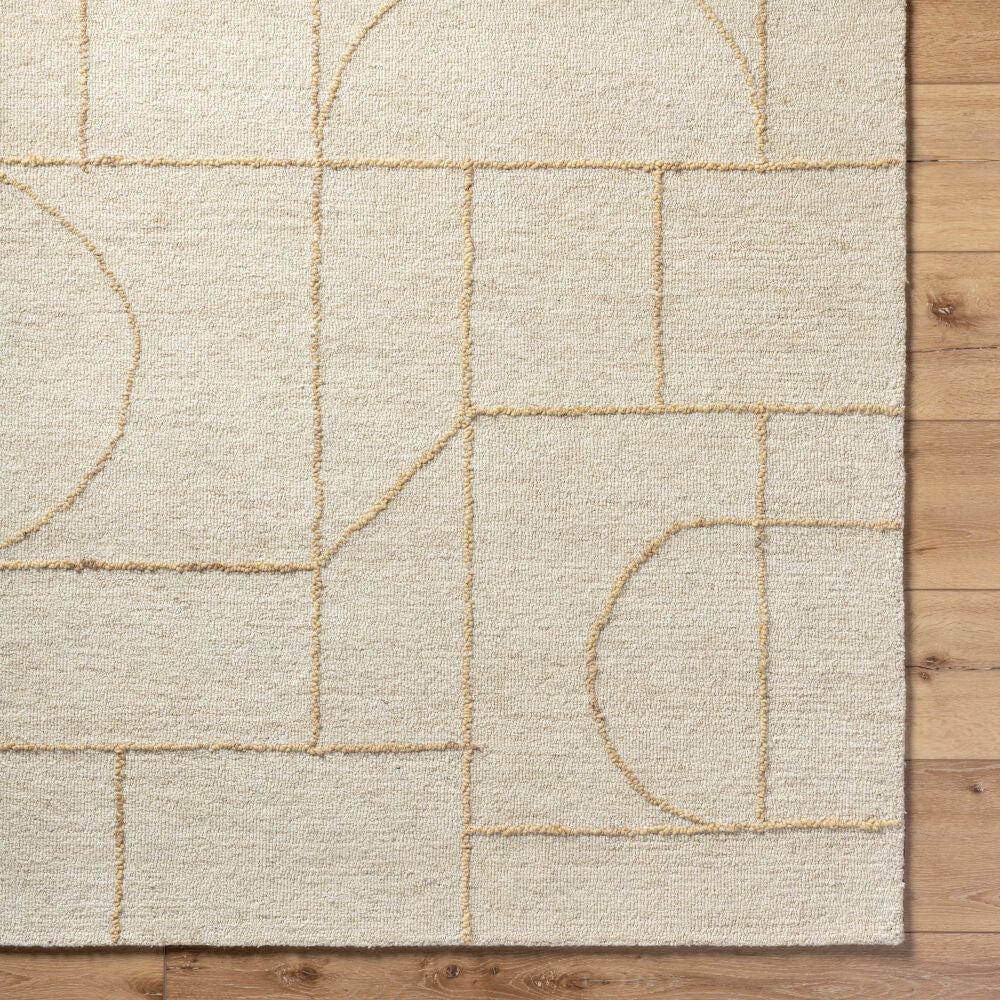 Jules Handmade Rug - overhead