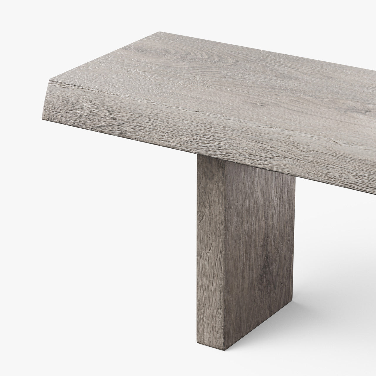 Brooks - Bench - 78" - Sandblasted Grey Frame
