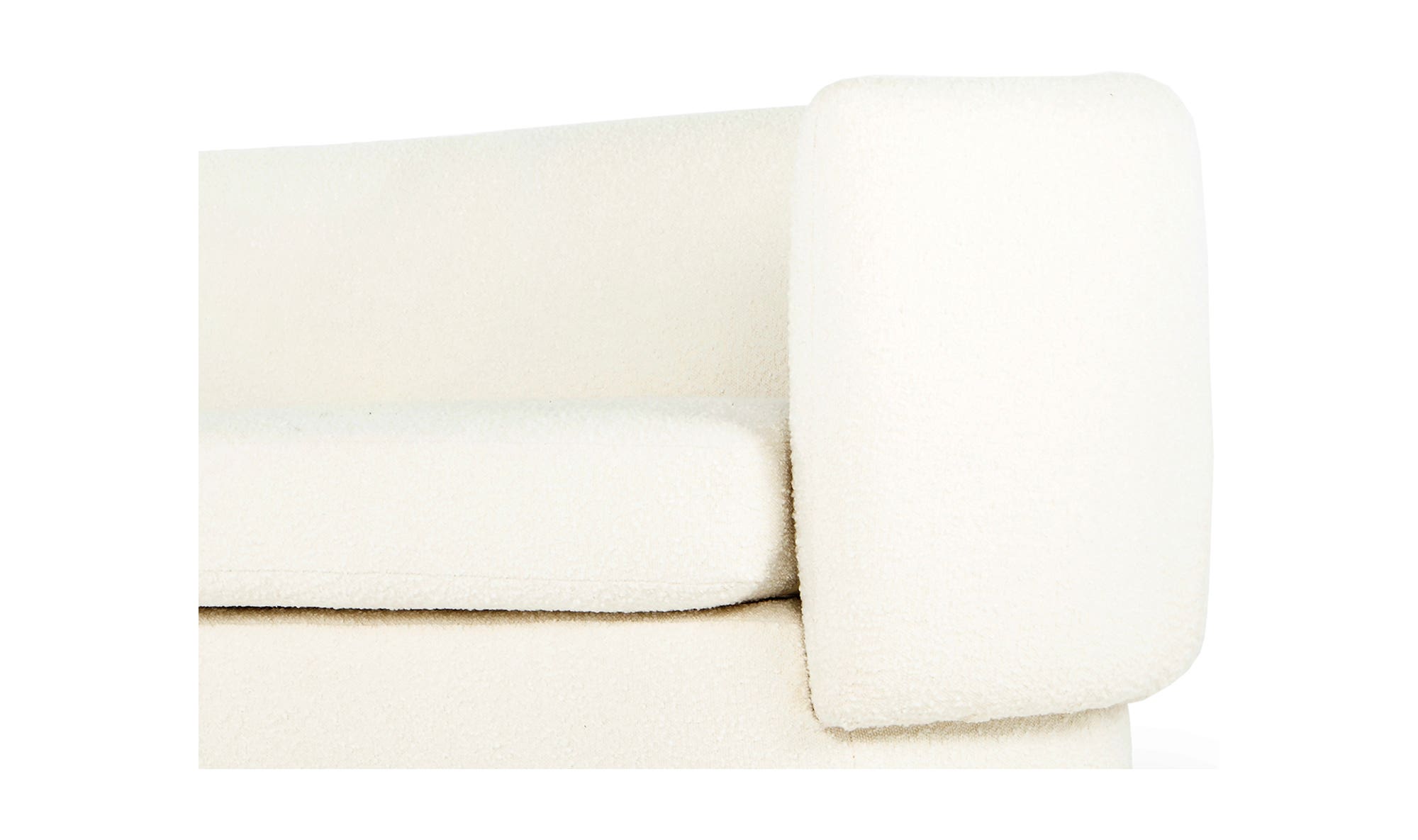 Koba Sofa Maya White by Moe's Home Collection - view 16