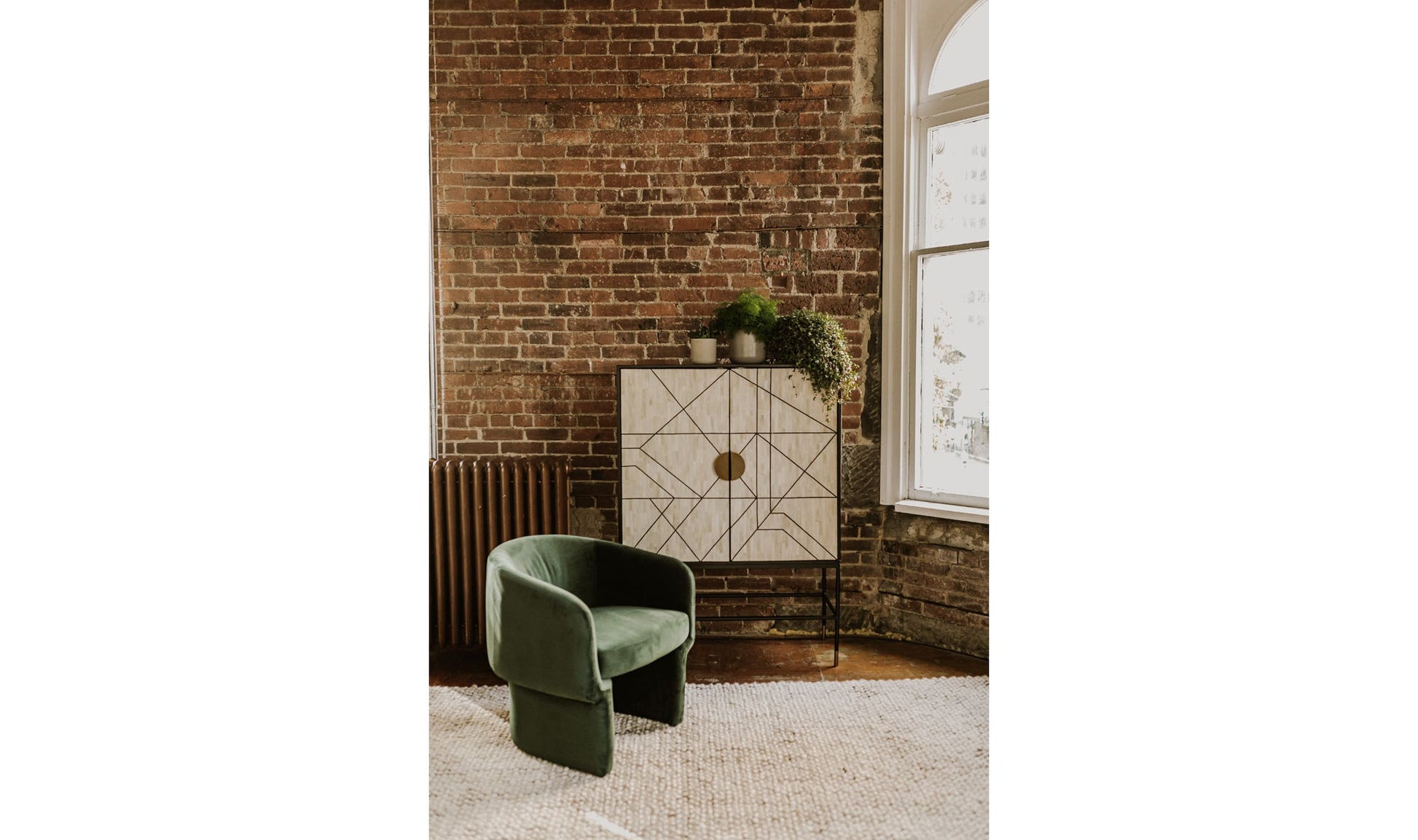 Franco Chair Dark Green by Moe's Home Collection - view 10