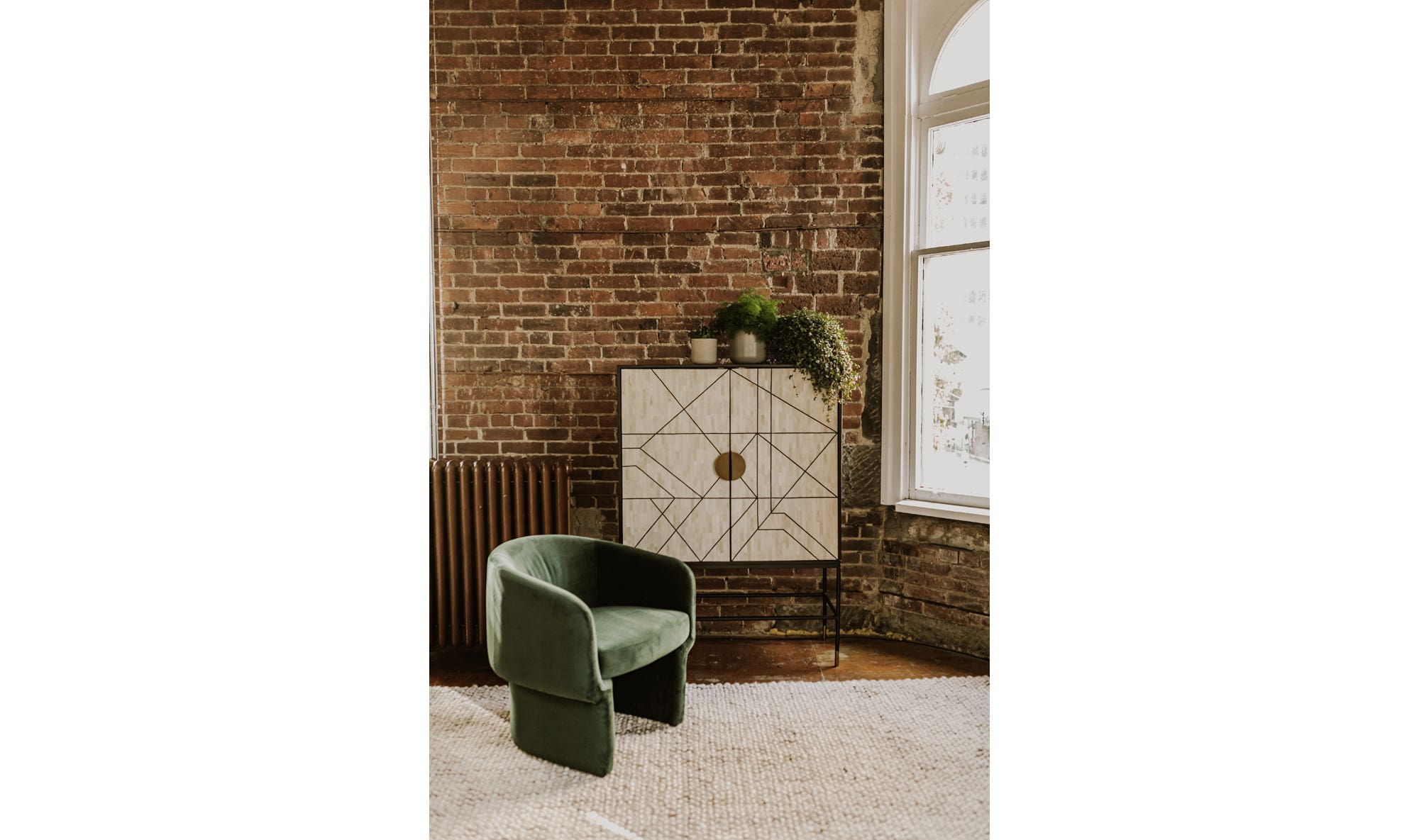 Franco Chair Dark Green by Moe's Home Collection - view 10