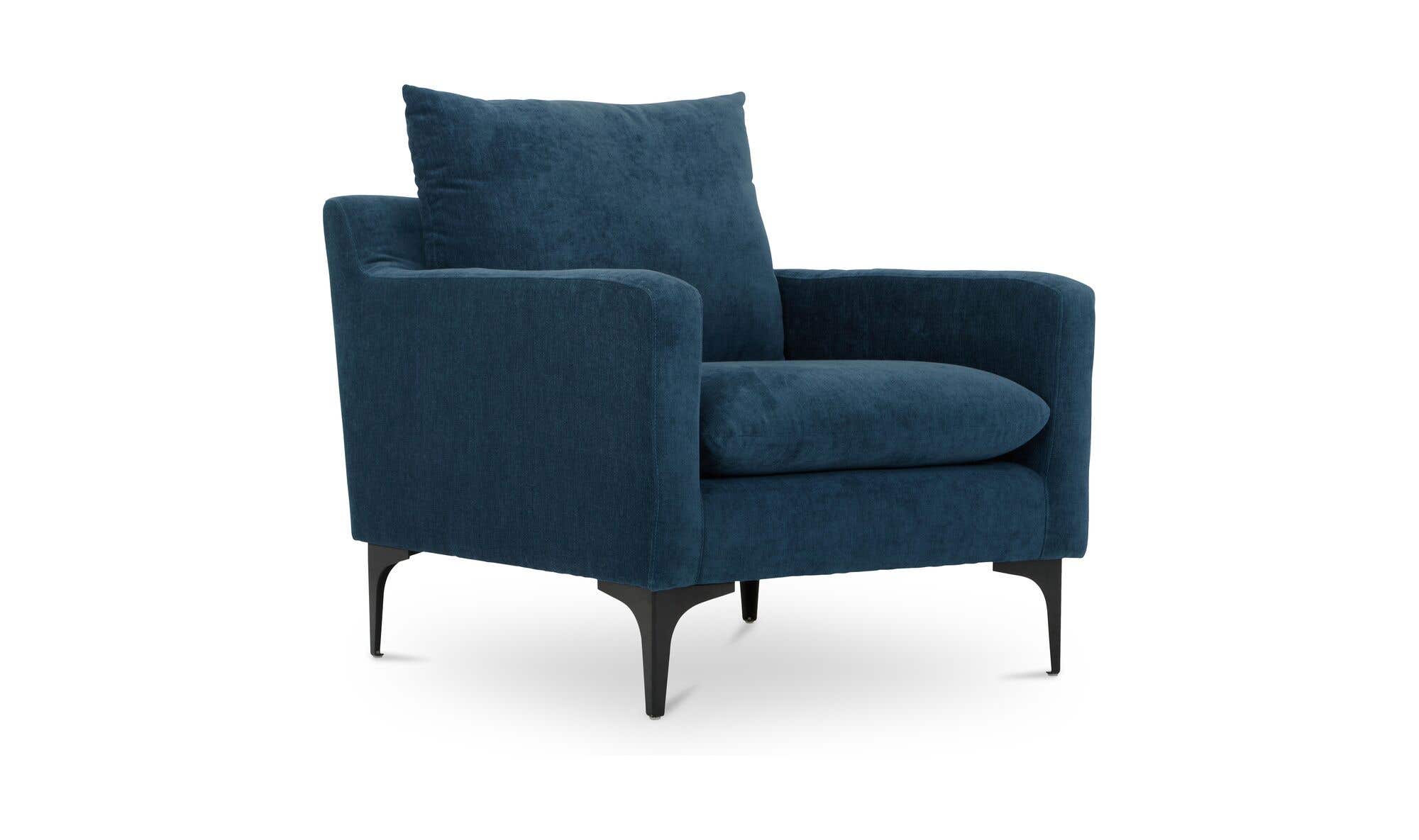 Paris Armchair Blue by Moe's Home Collection - view 11