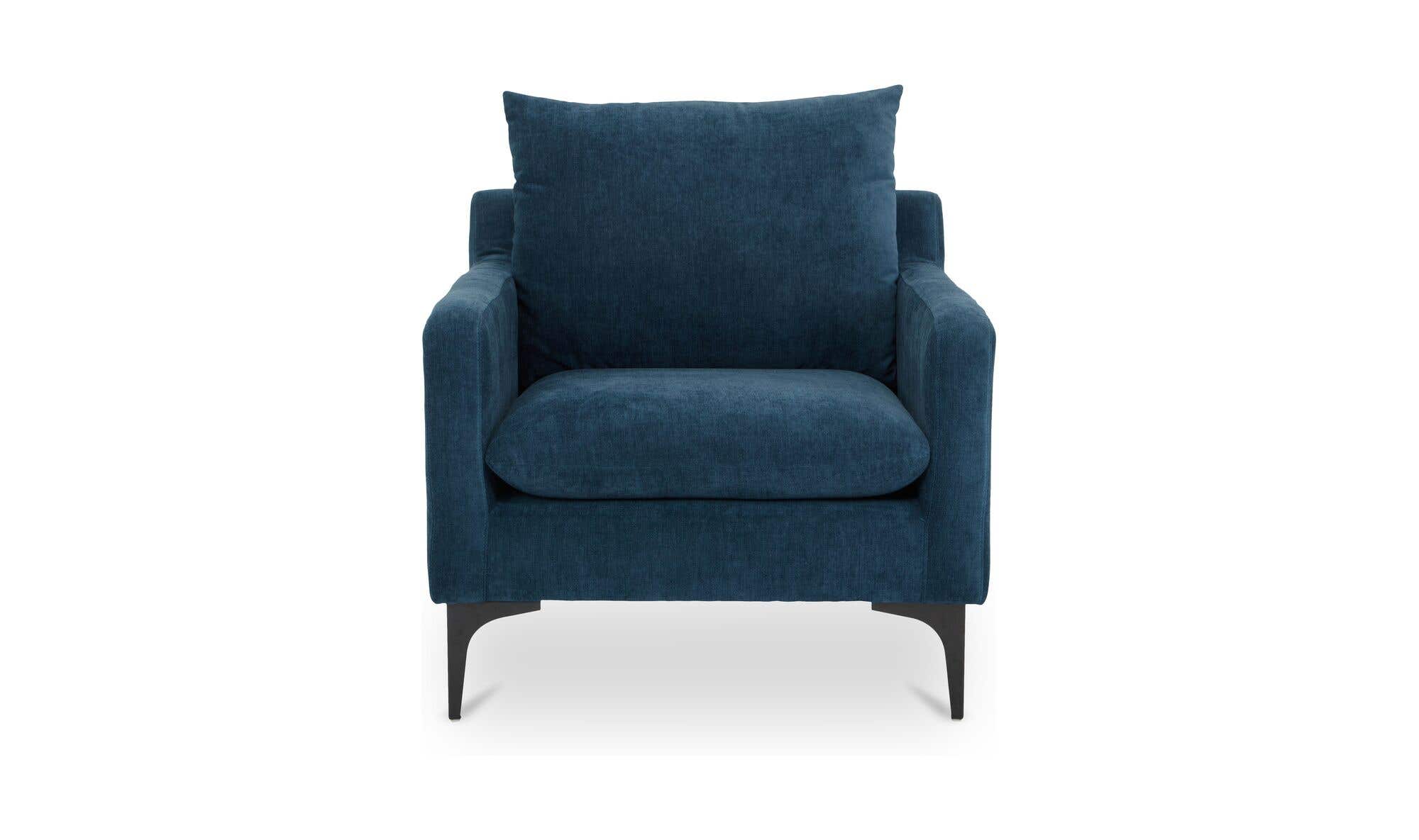 Paris Armchair Blue by Moe's Home Collection - view 10