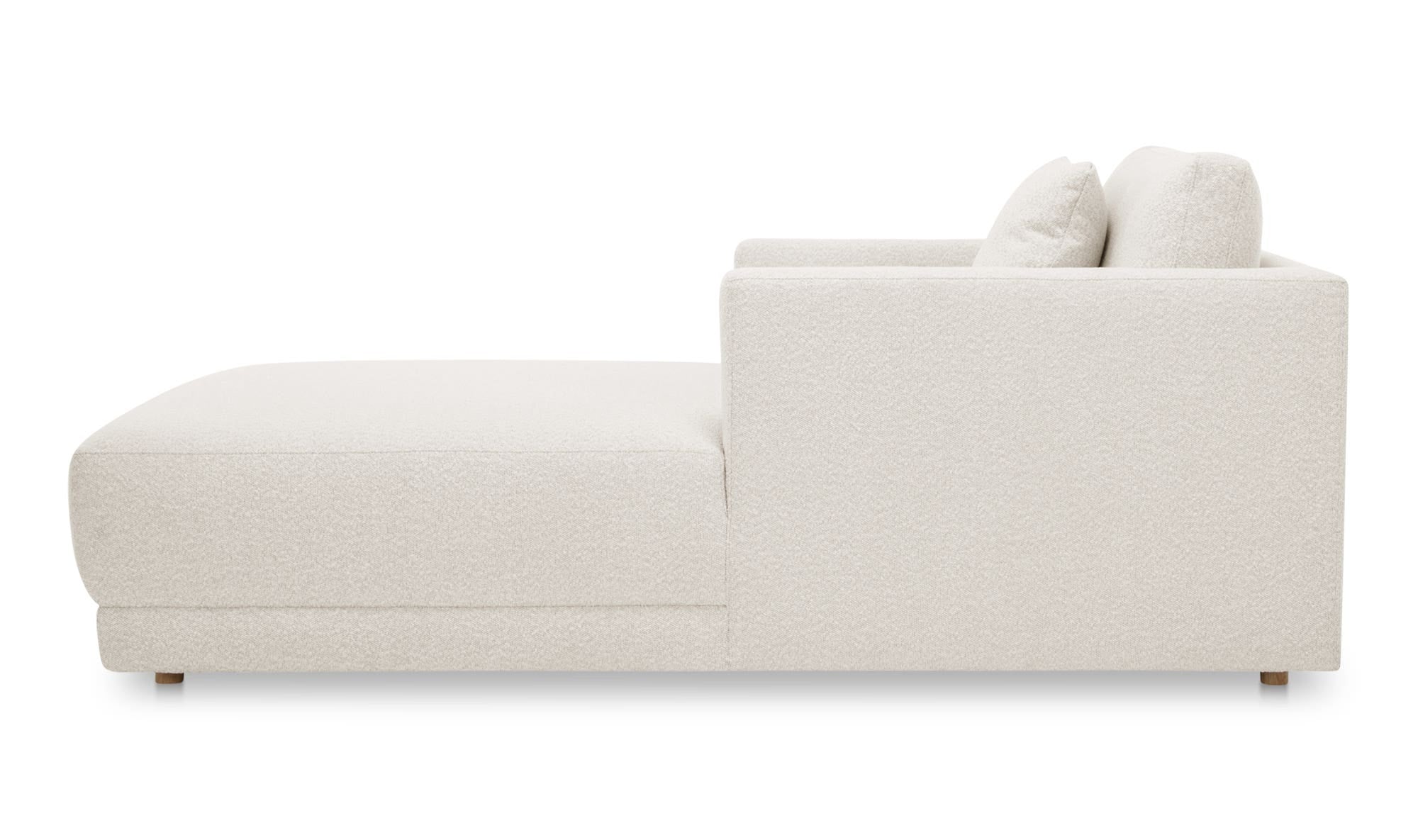Bryn Chaise Oyster by Moe's Home Collection - view 6