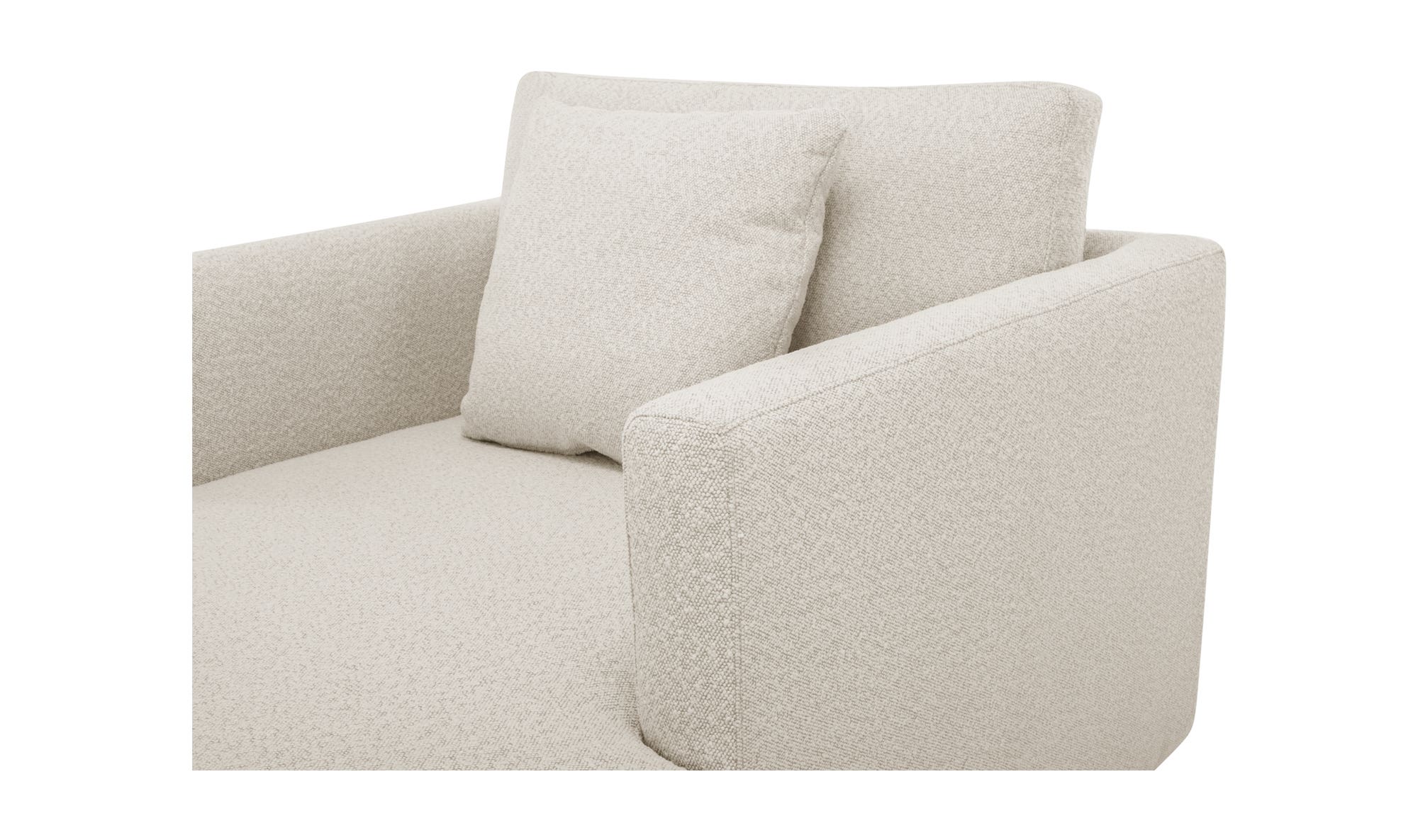 Bryn Chaise Oyster by Moe's Home Collection - view 8