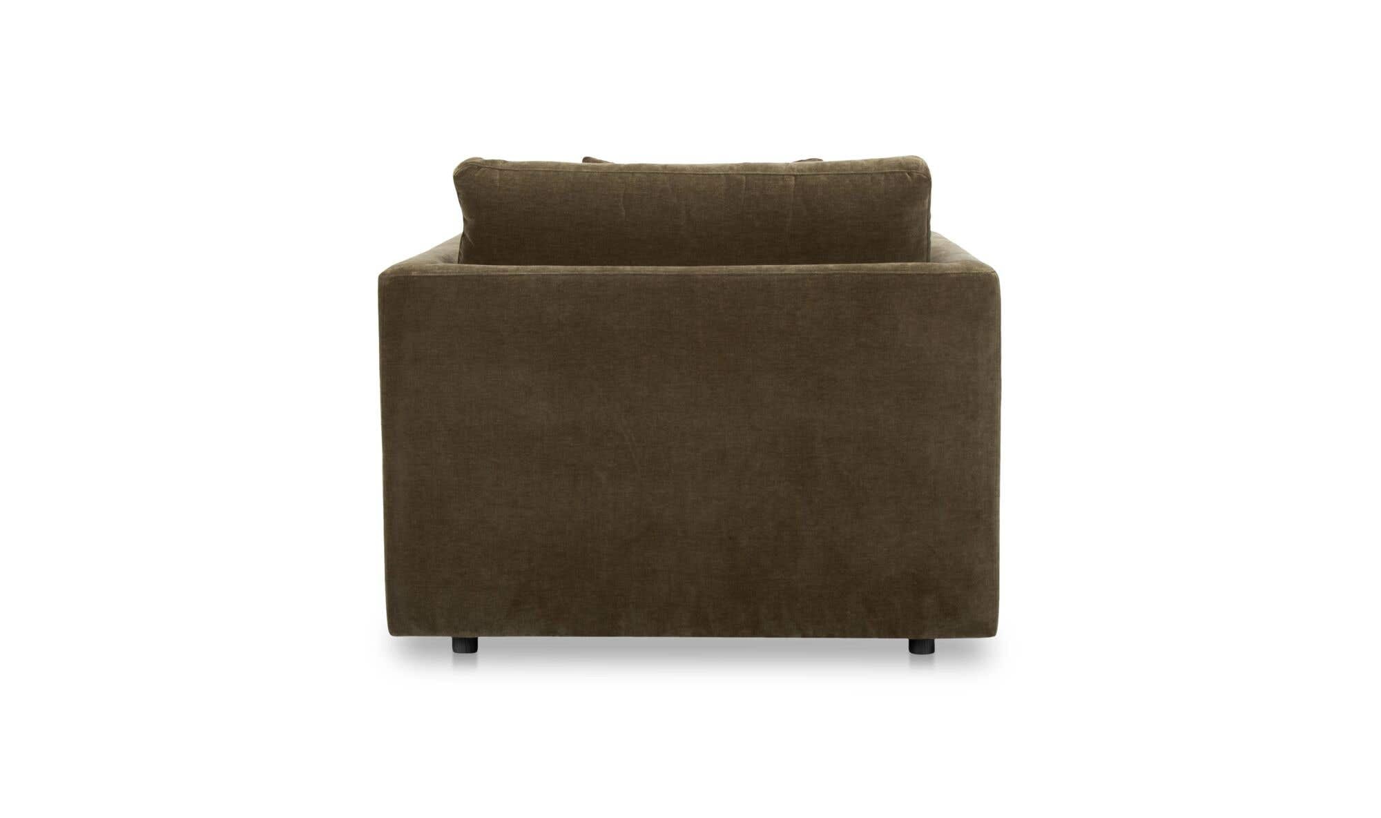 Bryn Chaise Heritage Cedar Green by Moe's Home Collection - view 7