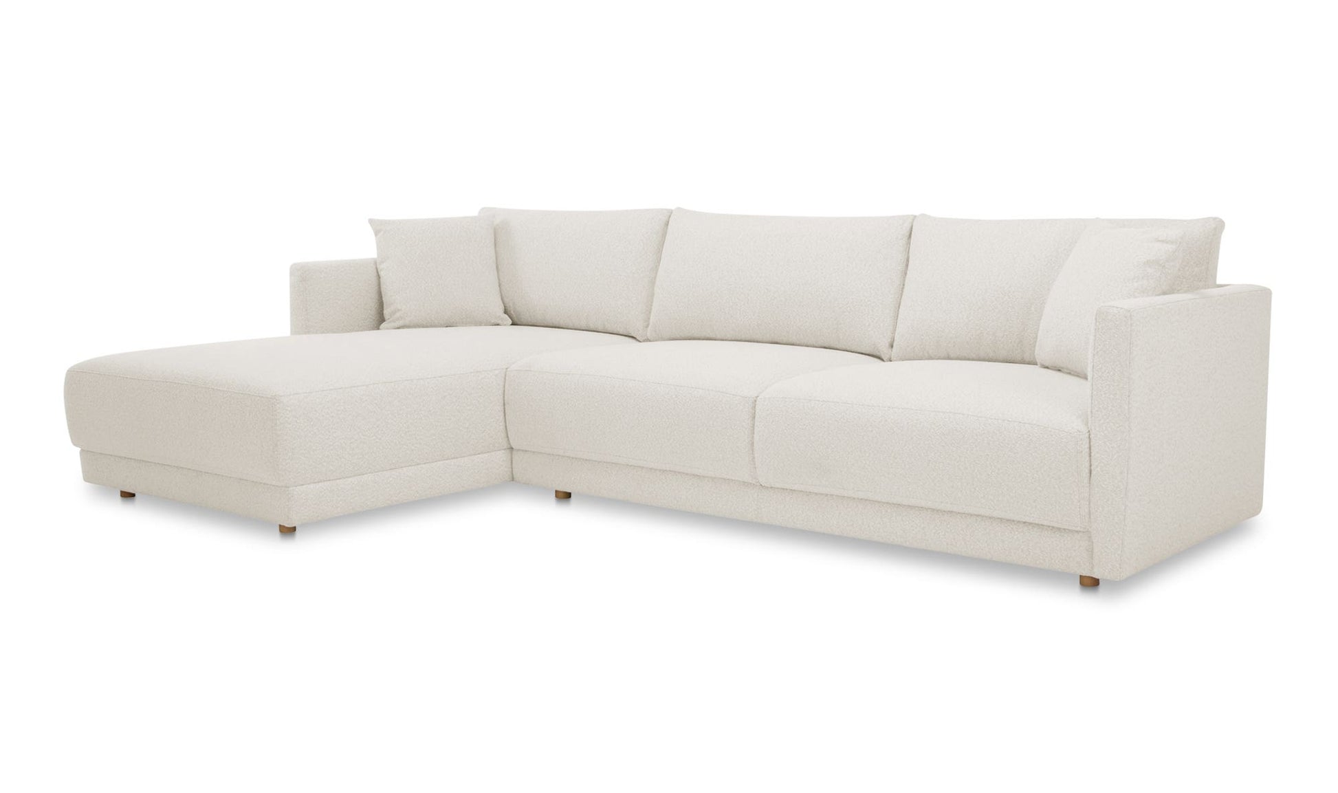Bryn Sectional Left Oyster by Moe's Home Collection - view 5