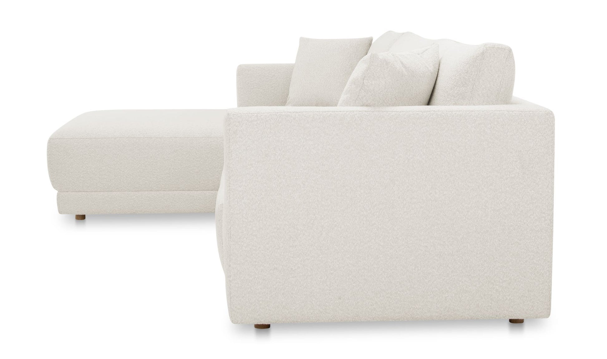 Bryn Sectional Left Oyster by Moe's Home Collection - view 6