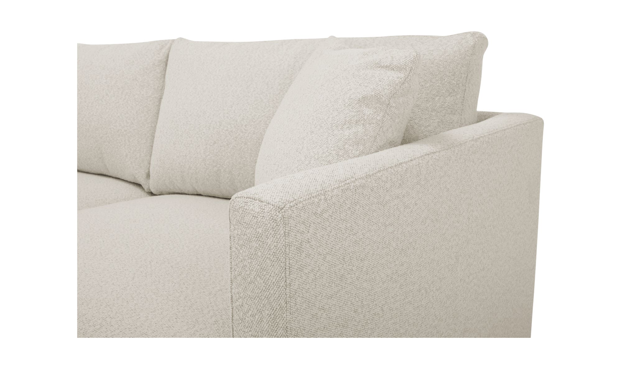 Bryn Sectional Left Oyster by Moe's Home Collection - view 8