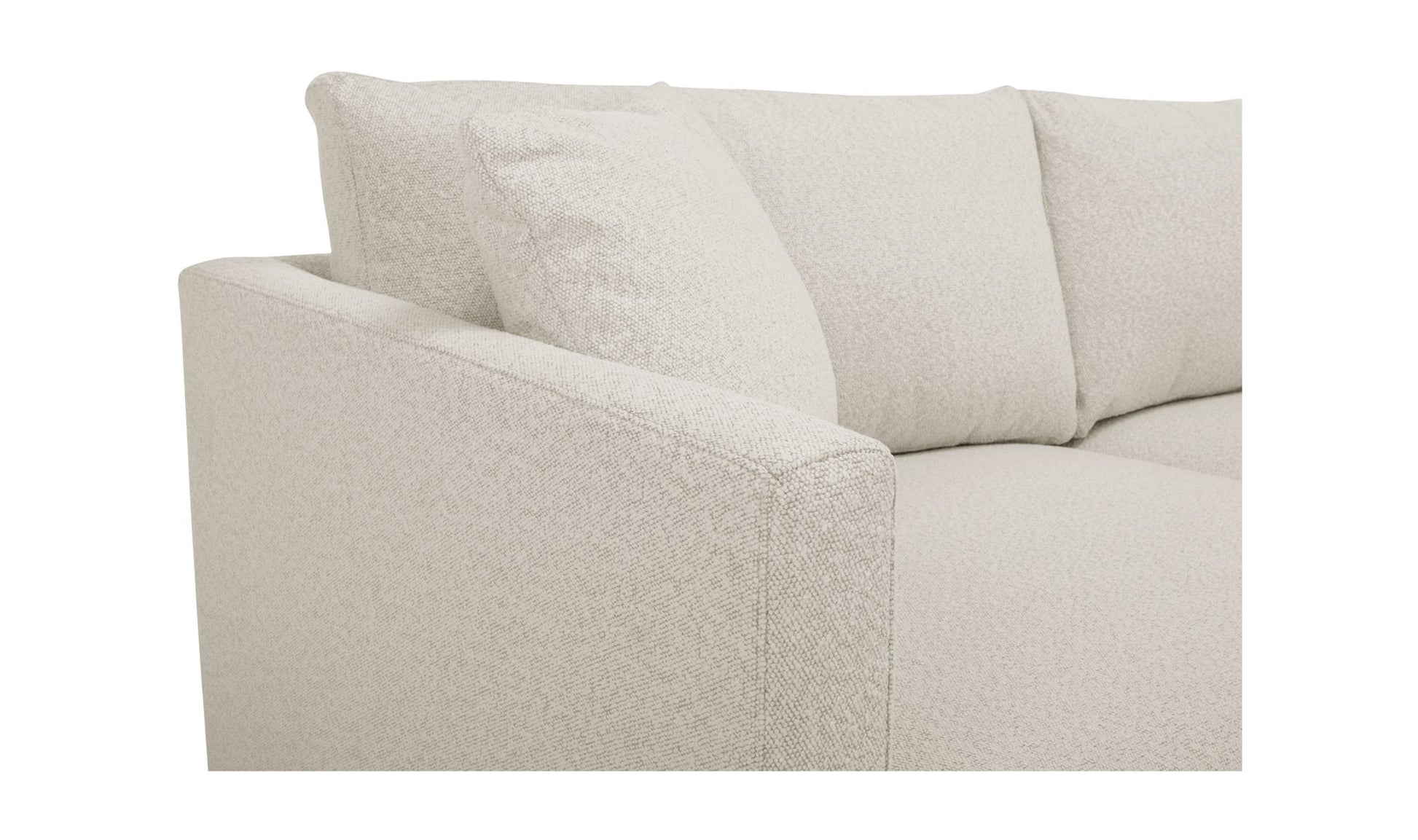 Bryn Sectional Right Oyster by Moe's Home Collection - view 8