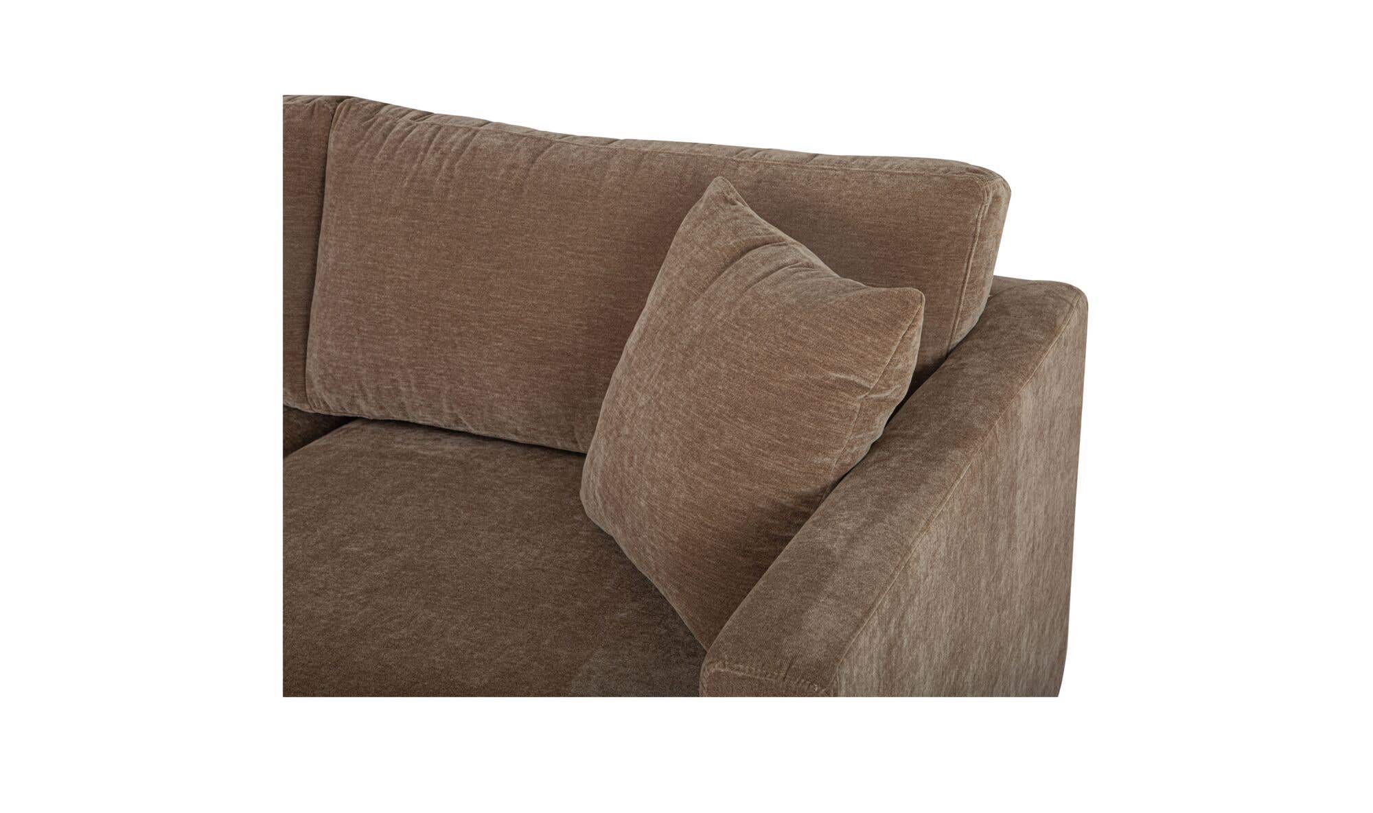 Bryn Sectional Camel Left by Moe's Home Collection - view 19