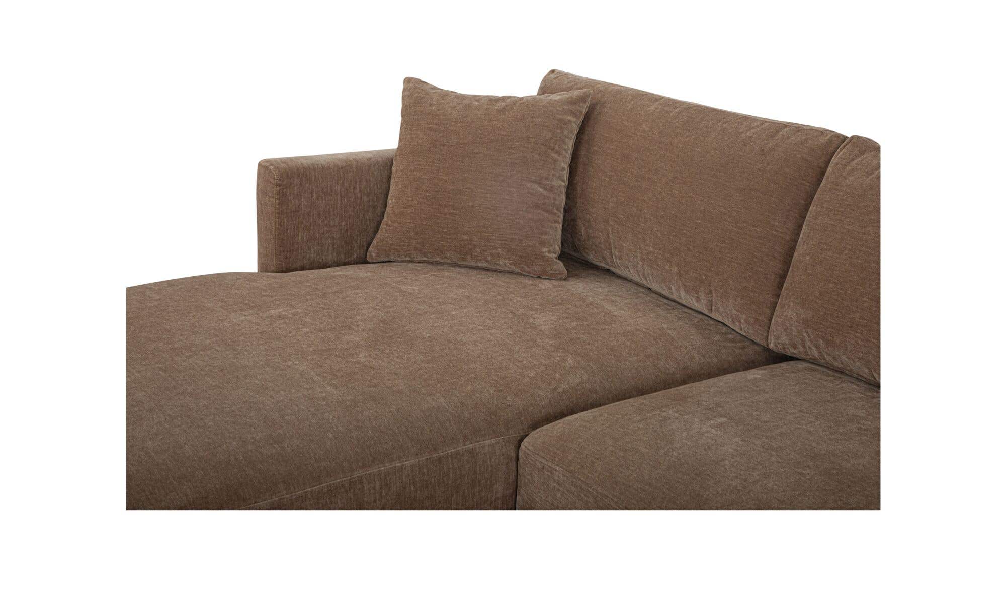 Bryn Sectional Camel Left by Moe's Home Collection - view 20