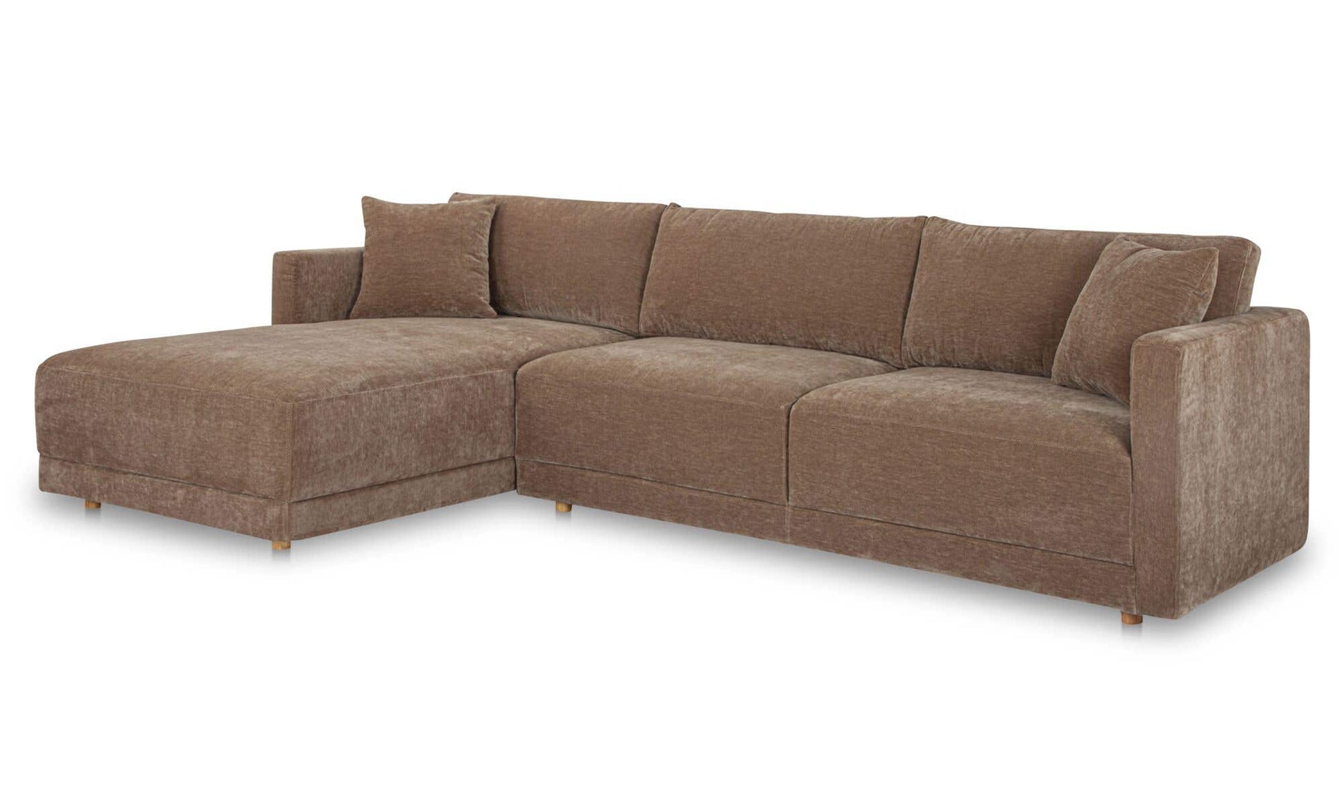 Bryn Sectional Camel Left by Moe's Home Collection - view 14