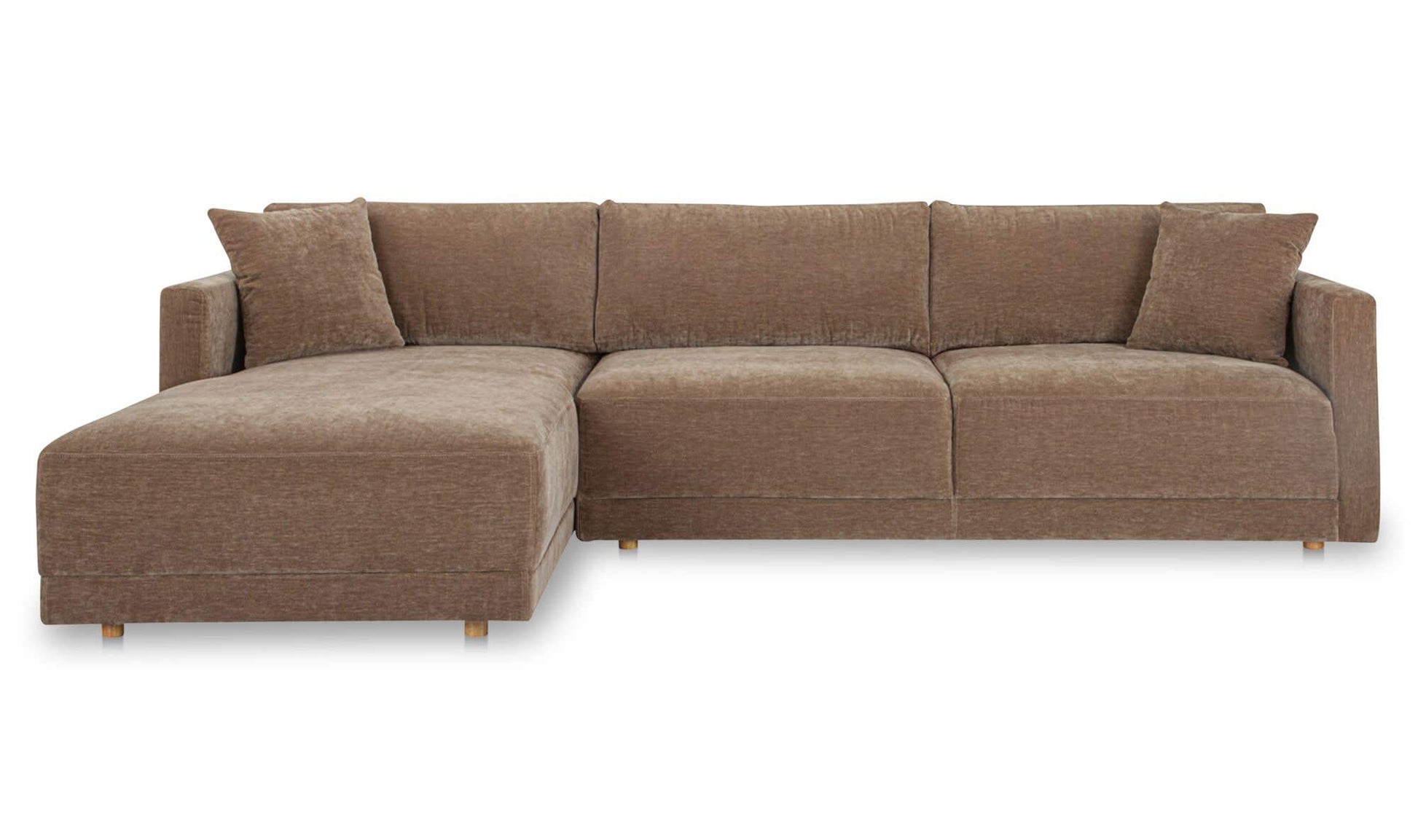Bryn Sectional Camel Left by Moe's Home Collection - view 8