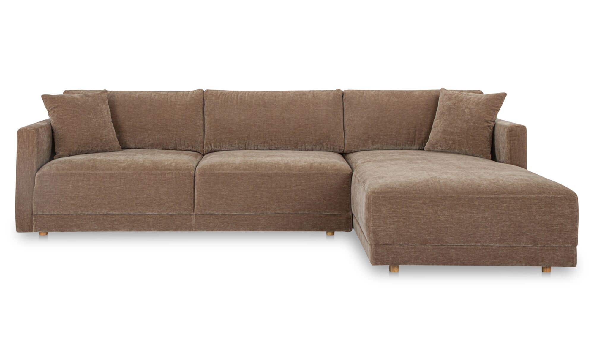 Bryn Sectional Right Camel by Moe's Home Collection - view 8