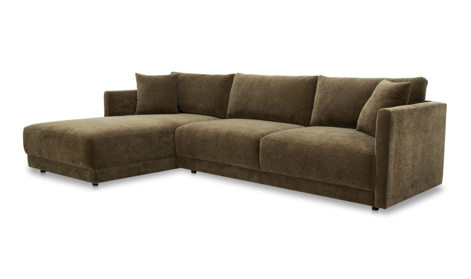 Bryn Sectional Left Heritage Cedar Green by Moe's Home Collection - view 9